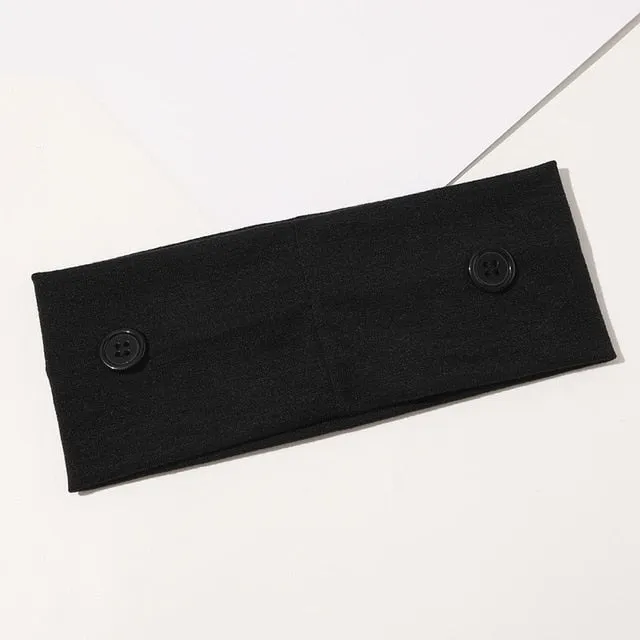Ear-Saving Yoga Headband Mask Holder