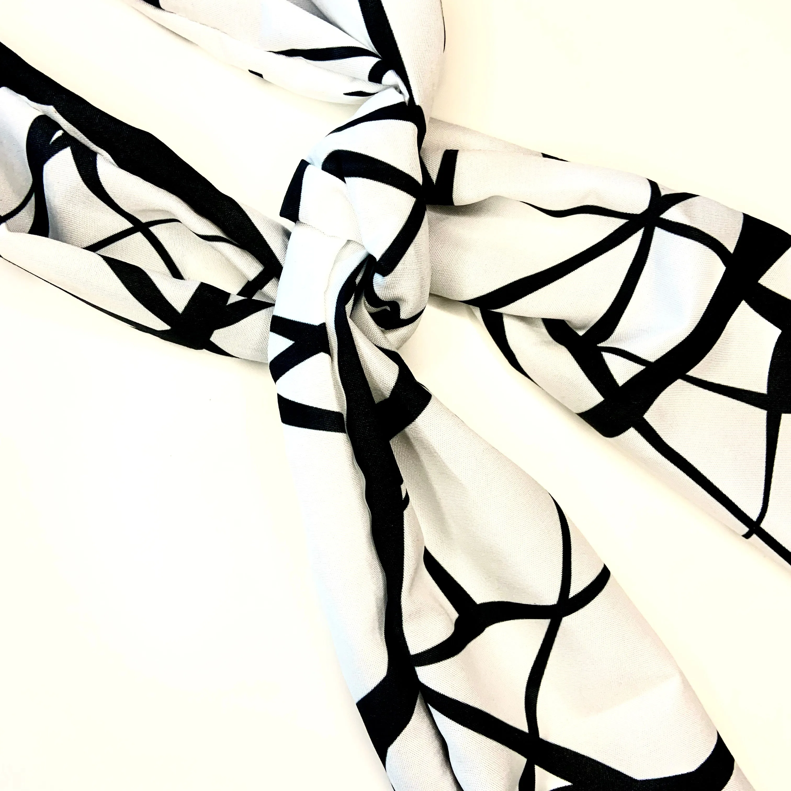 Elastic Tie Headband - Abstract