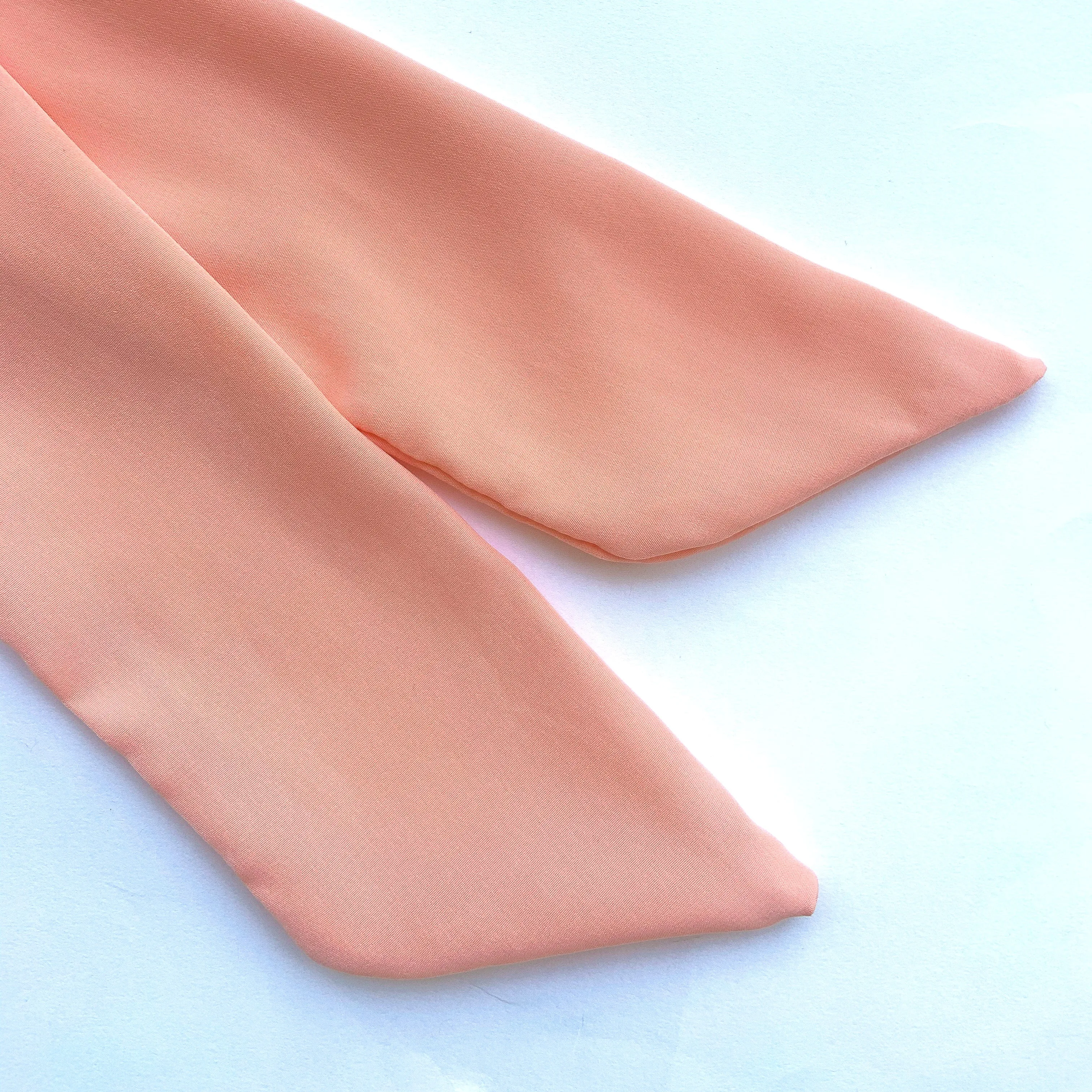 Elastic Tie Headband - Juicy Peach