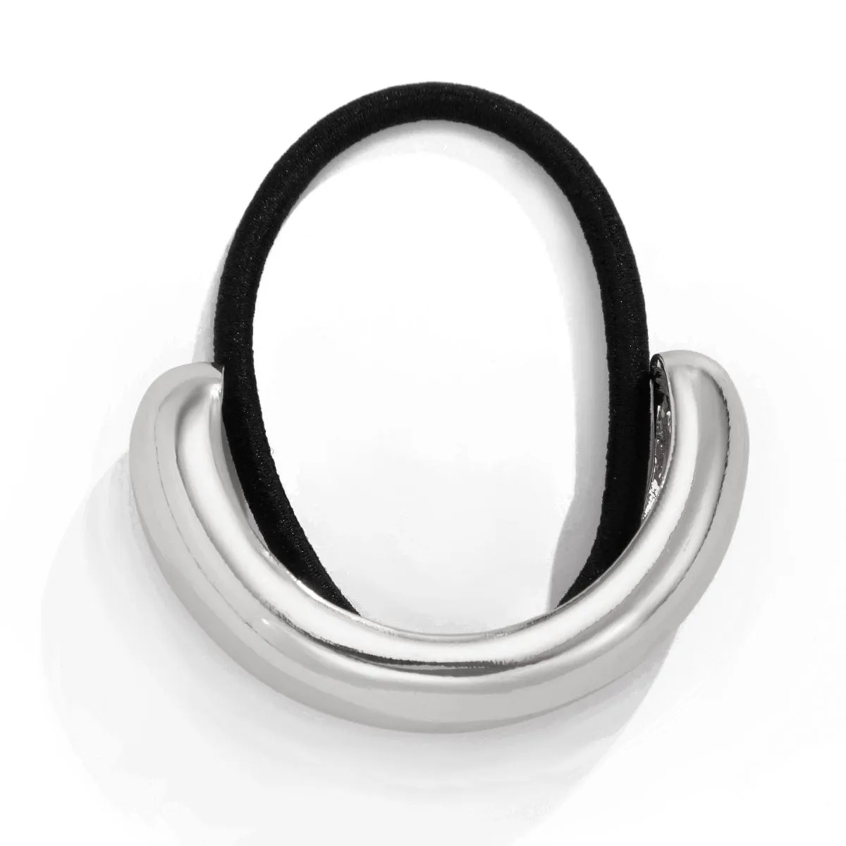 Elegant Minimalist Metallic Elastic Hair Tie