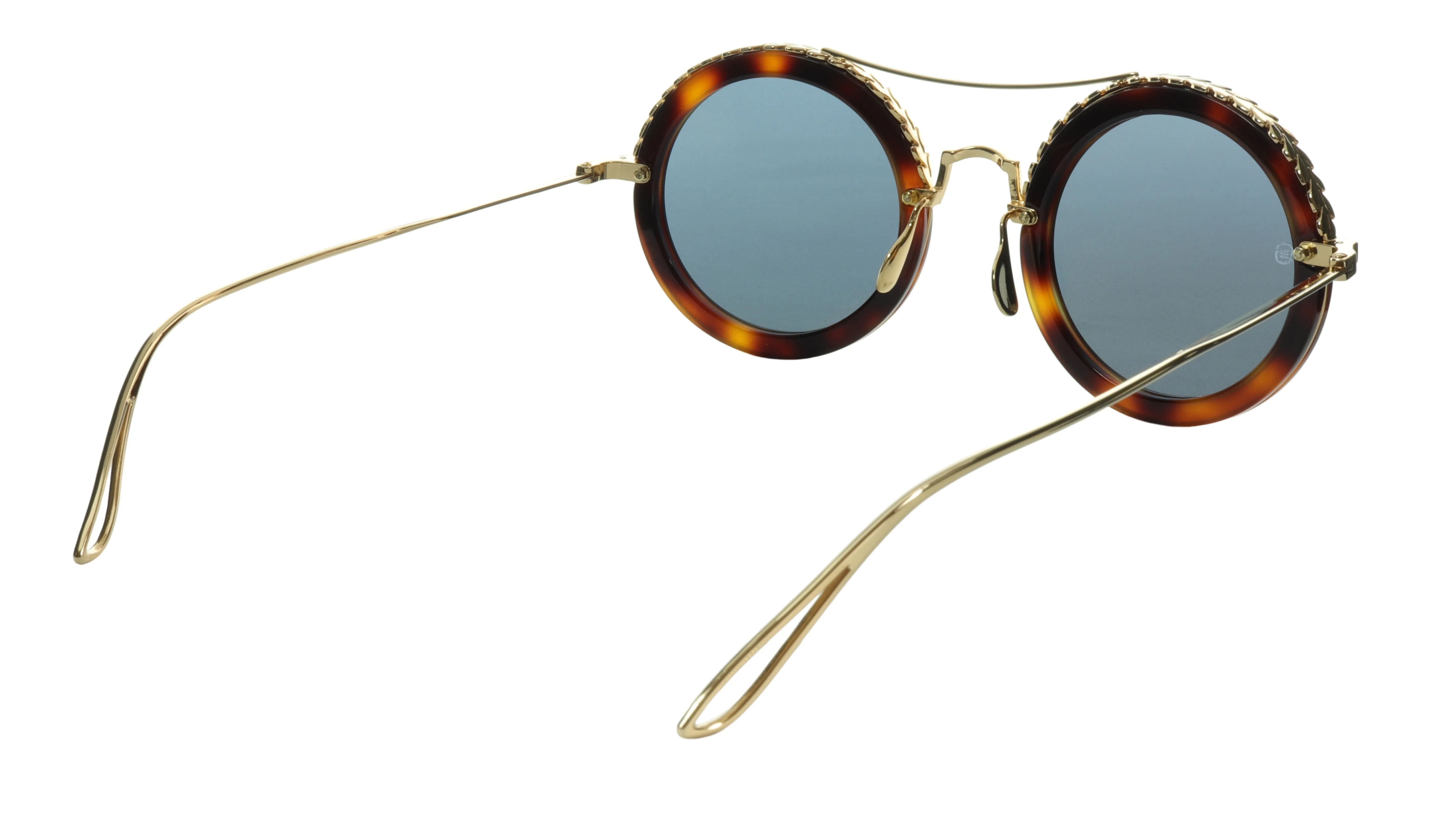 Ellie Saab Sunglasses ES 001/S 06JO3 Acetate Metal Italy Made 48-27-145