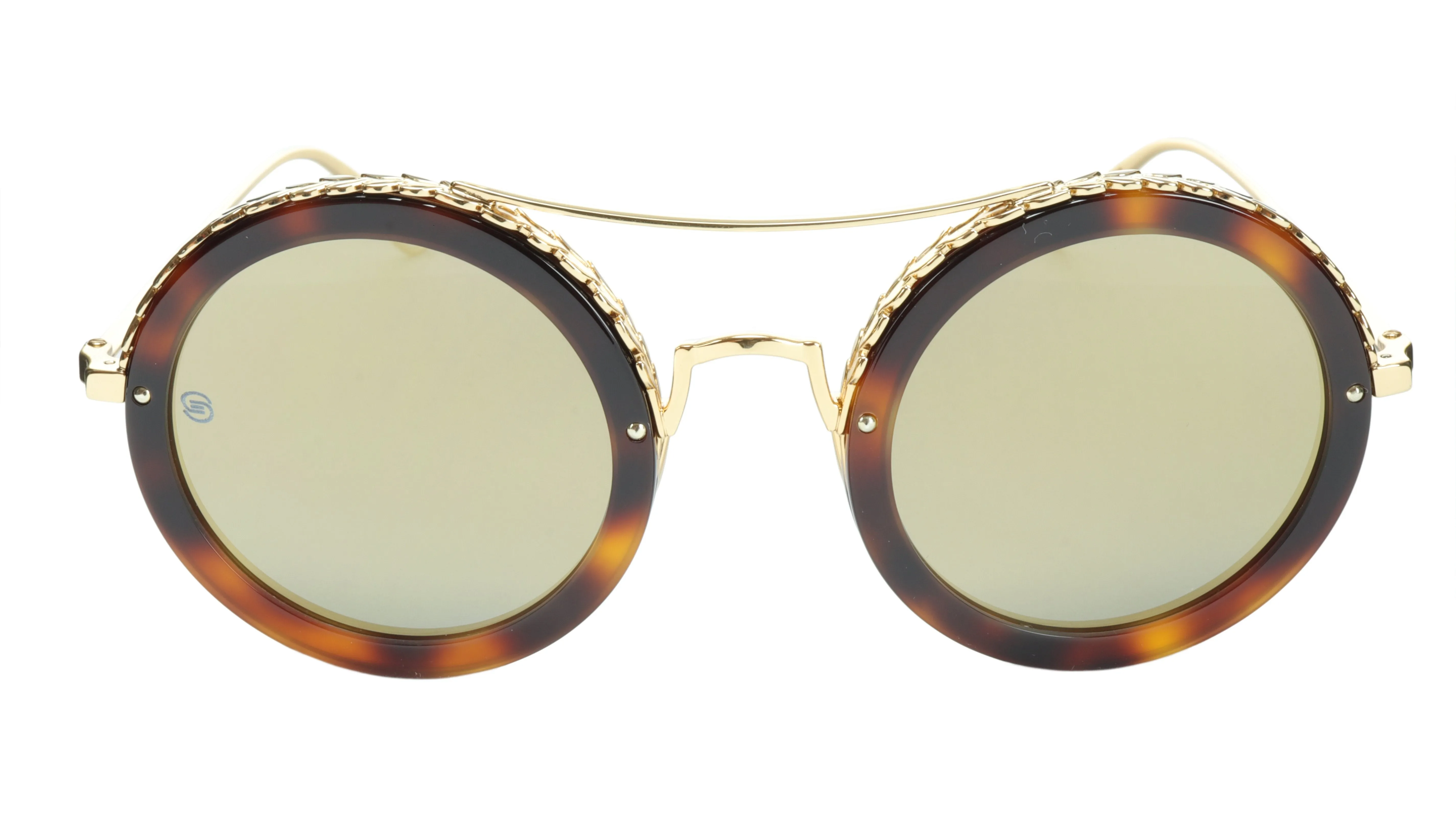 Ellie Saab Sunglasses ES 001/S 06JO3 Acetate Metal Italy Made 48-27-145