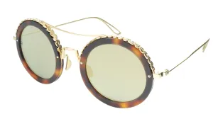 Ellie Saab Sunglasses ES 001/S 06JO3 Acetate Metal Italy Made 48-27-145