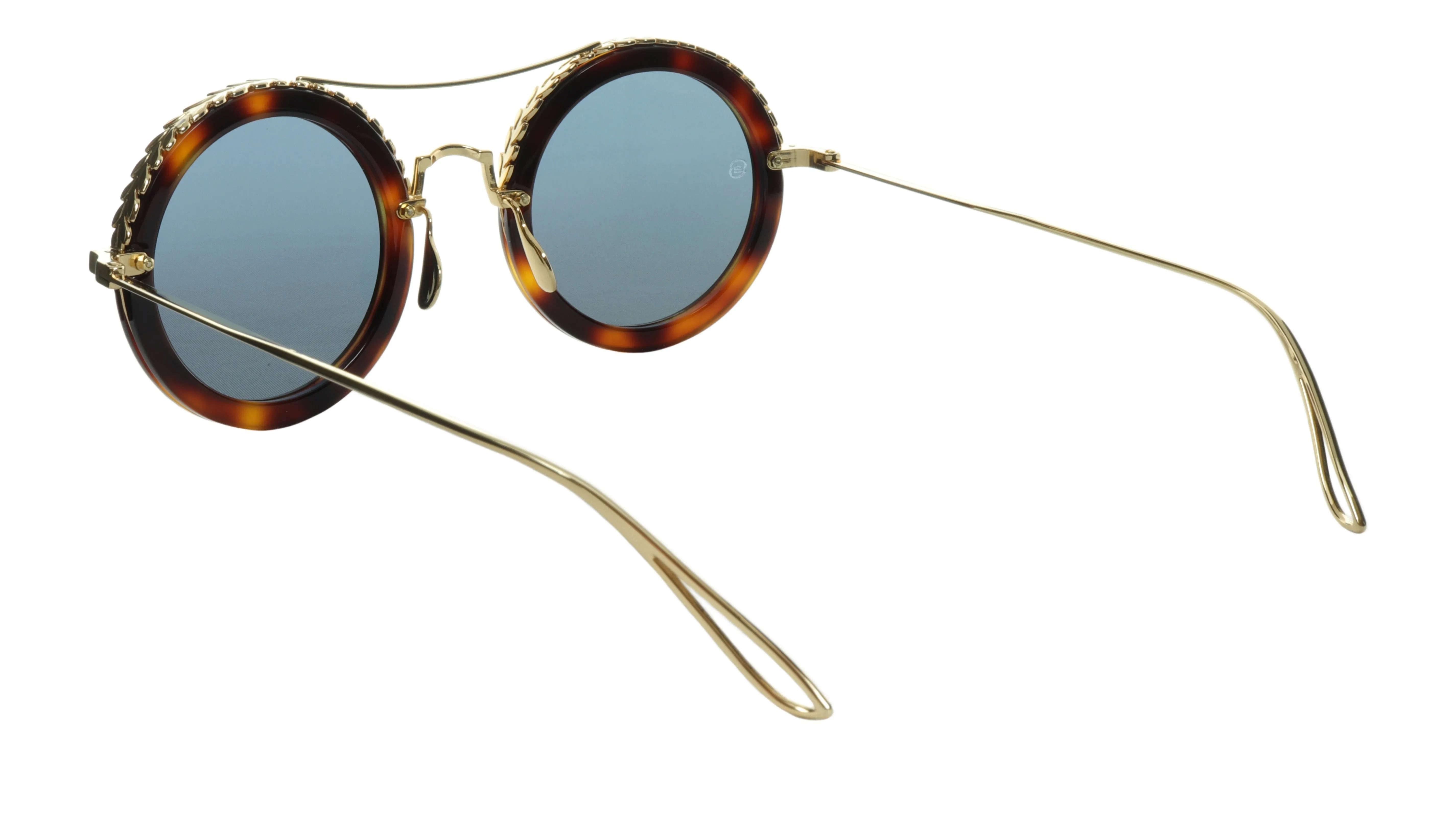 Ellie Saab Sunglasses ES 001/S 06JO3 Acetate Metal Italy Made 48-27-145