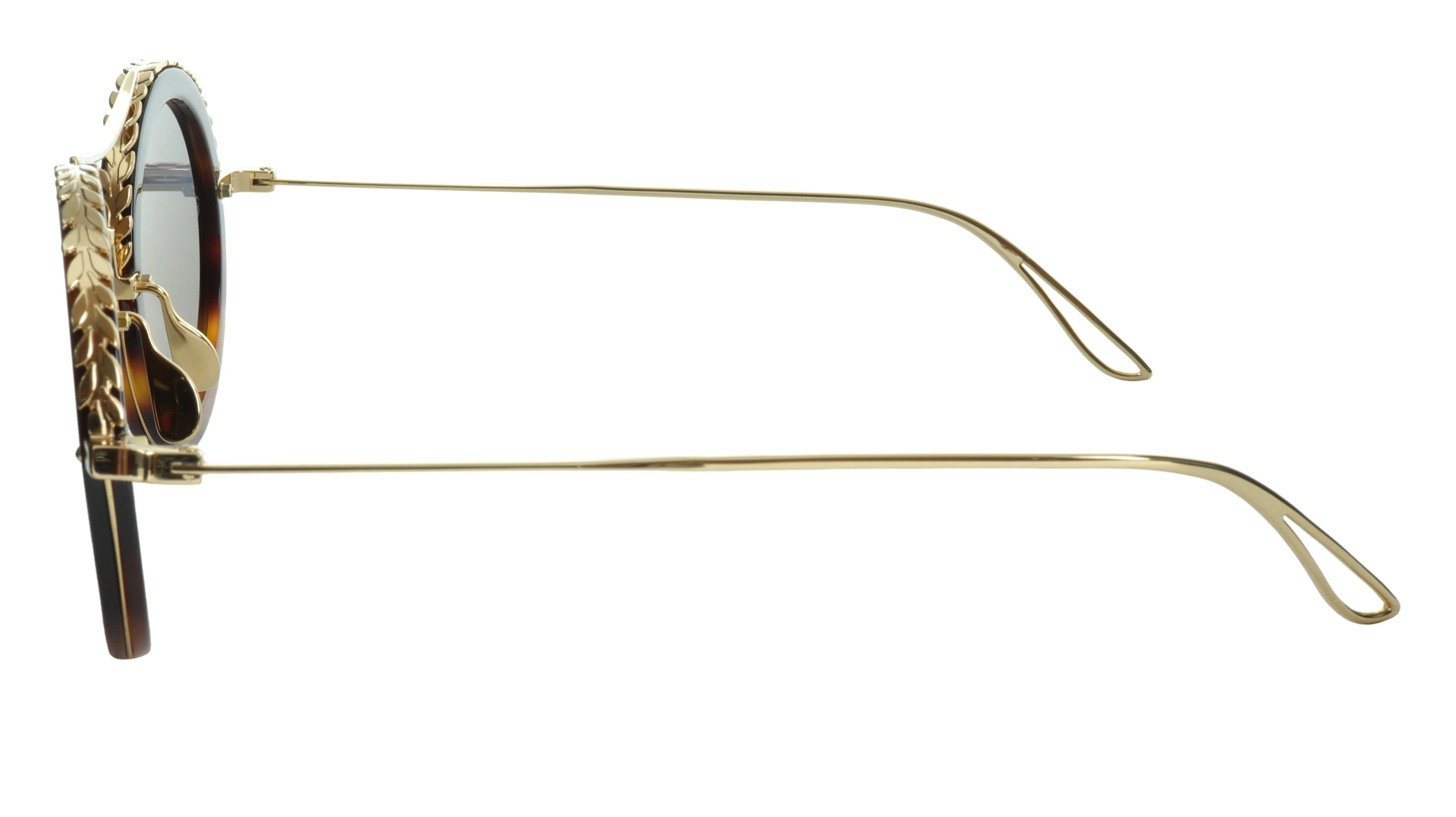 Ellie Saab Sunglasses ES 001/S 06JO3 Acetate Metal Italy Made 48-27-145