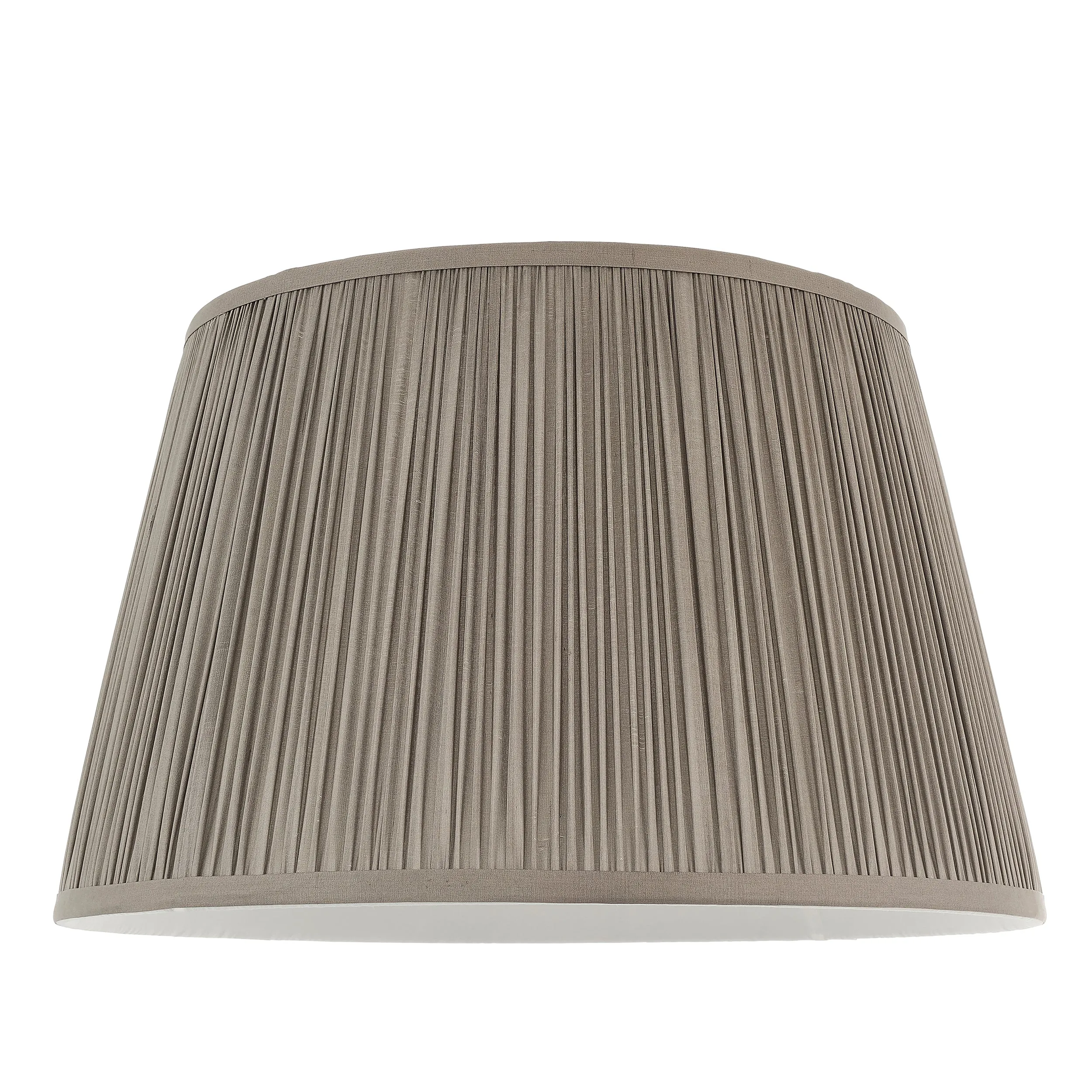 Endon 79628 Freya 1lt Shade Charcoal grey silk 60W E27 or B22 GLS (Required)