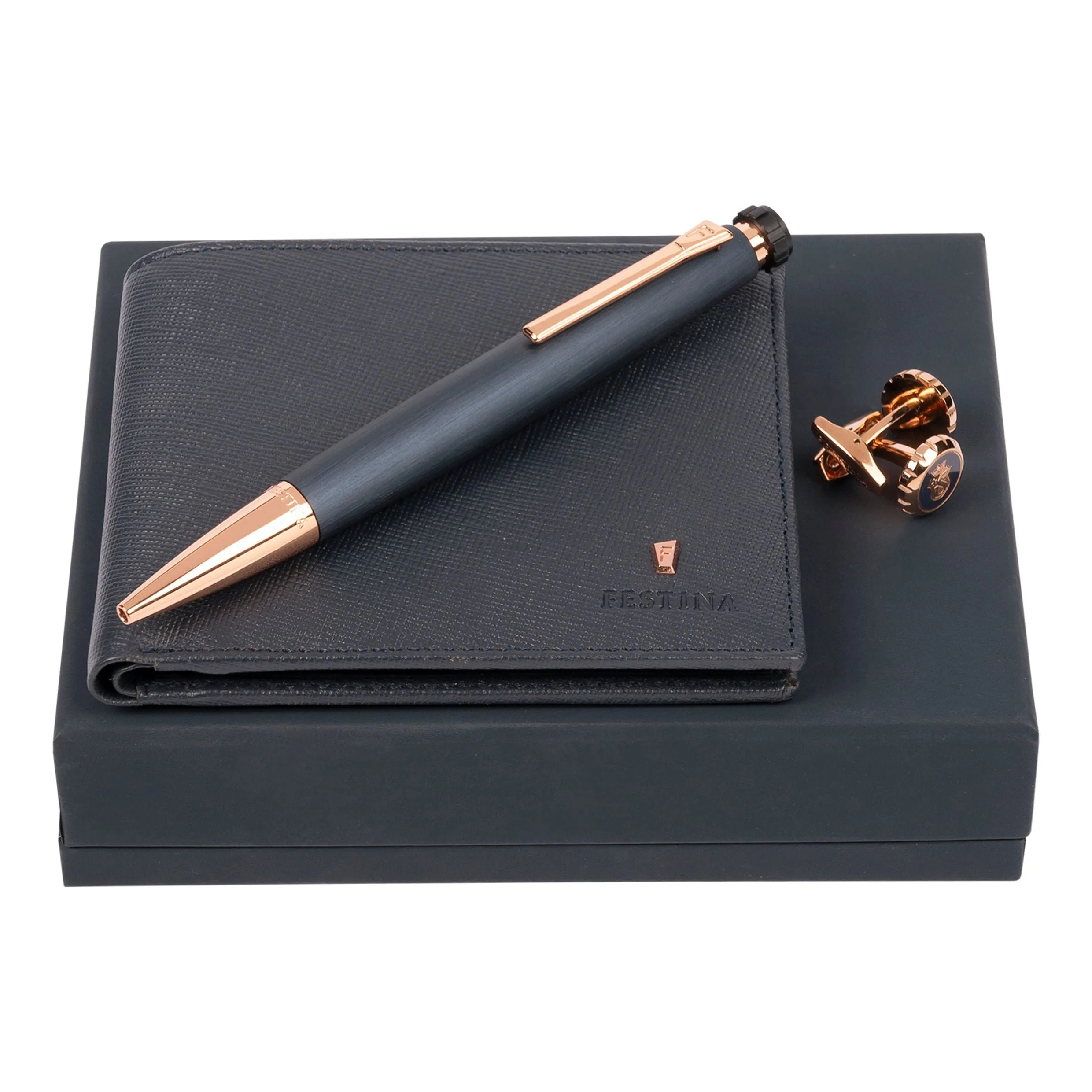 FESTINA FPBMW221N - Set FESTINA (ballpoint pen, wallet & cufflinks)