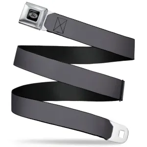 Ford Emblem Seatbelt Belt - Charcoal Webbing
