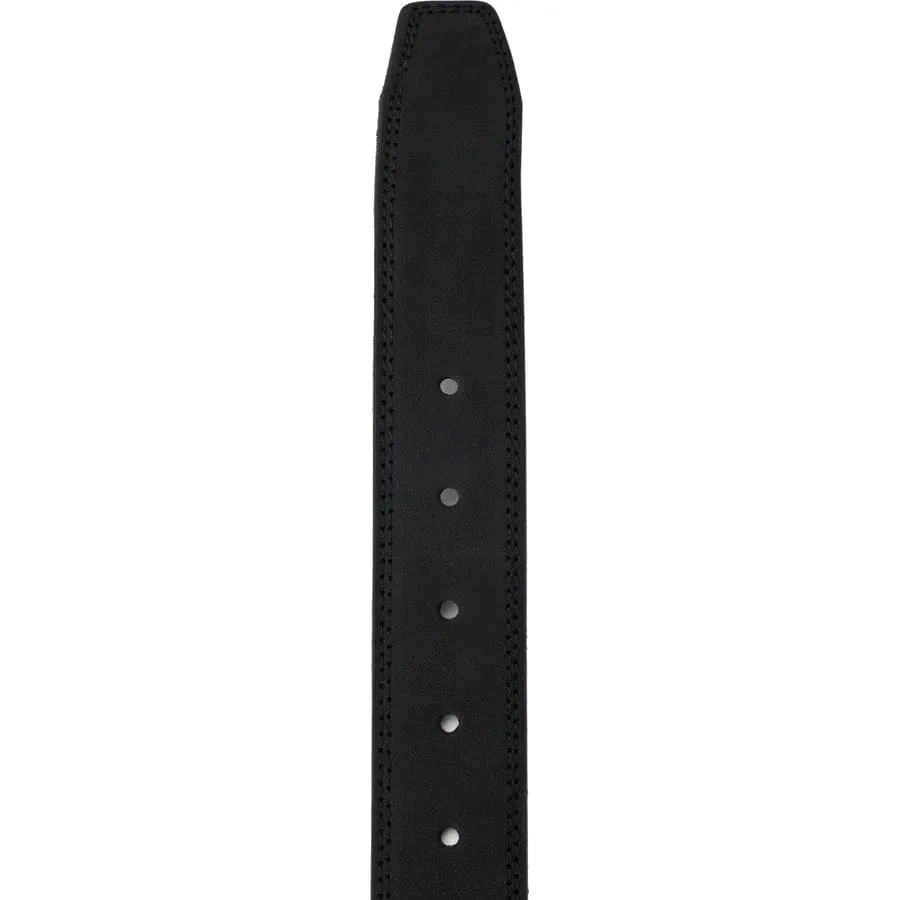 Formal Men's Vegan Leather Belt | Black