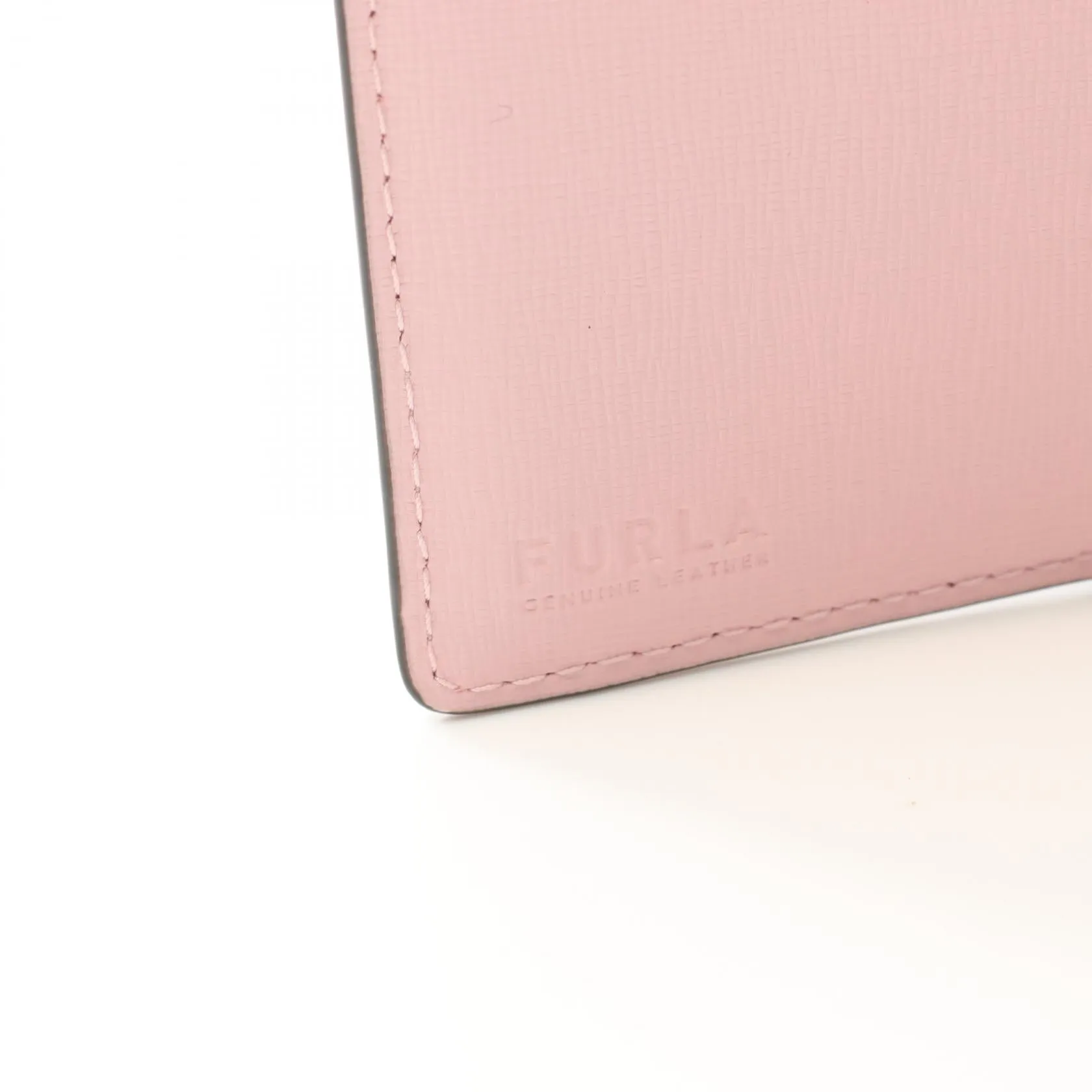 Furla Leather BABYLON S Bifold Wallet Pink