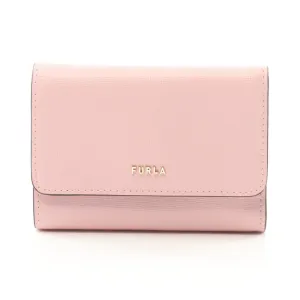 Furla Leather BABYLON S Bifold Wallet Pink