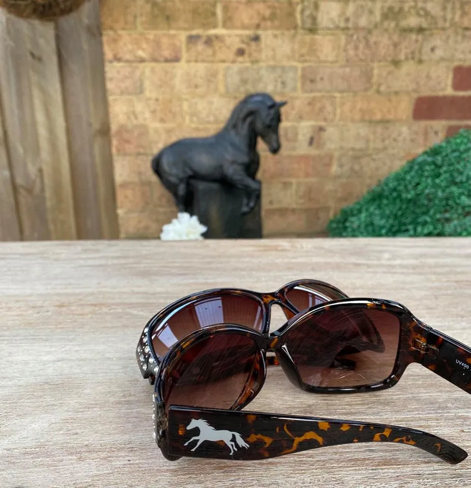 Galloping  Horse Sunglasses