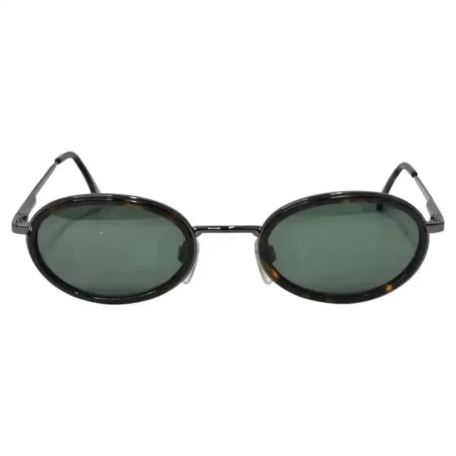 Giorgio Armani 1990s Black Tortoise Sunglasses