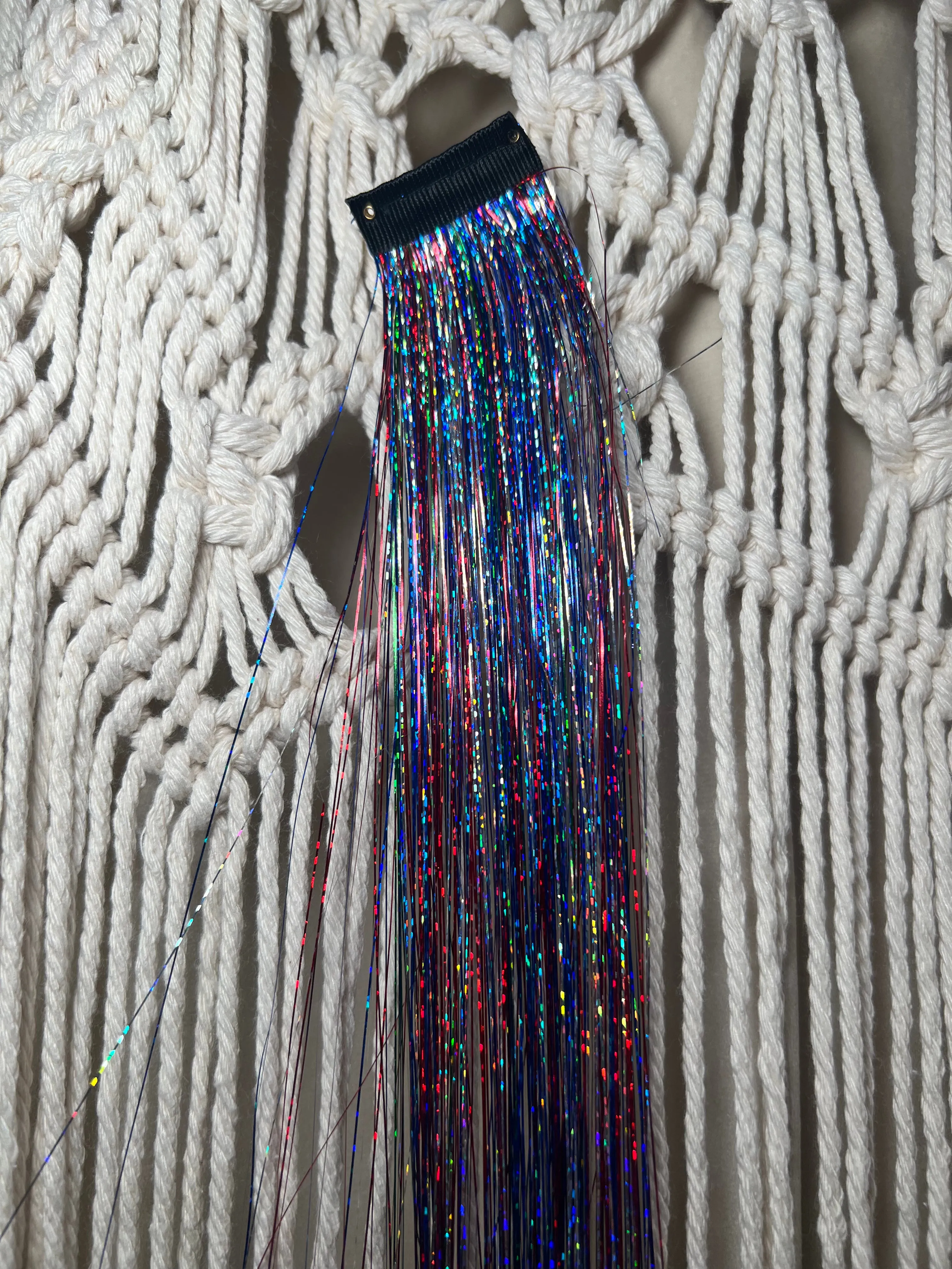Glitter Metallic Hair Extenstions