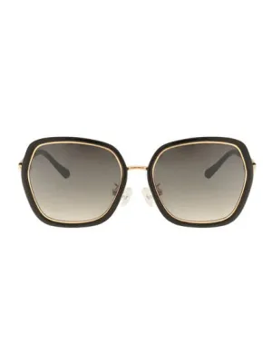 GLORIA BLACK - Square sunglasses for women in black