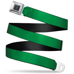 GM Seatbelt Belt - Green Webbing