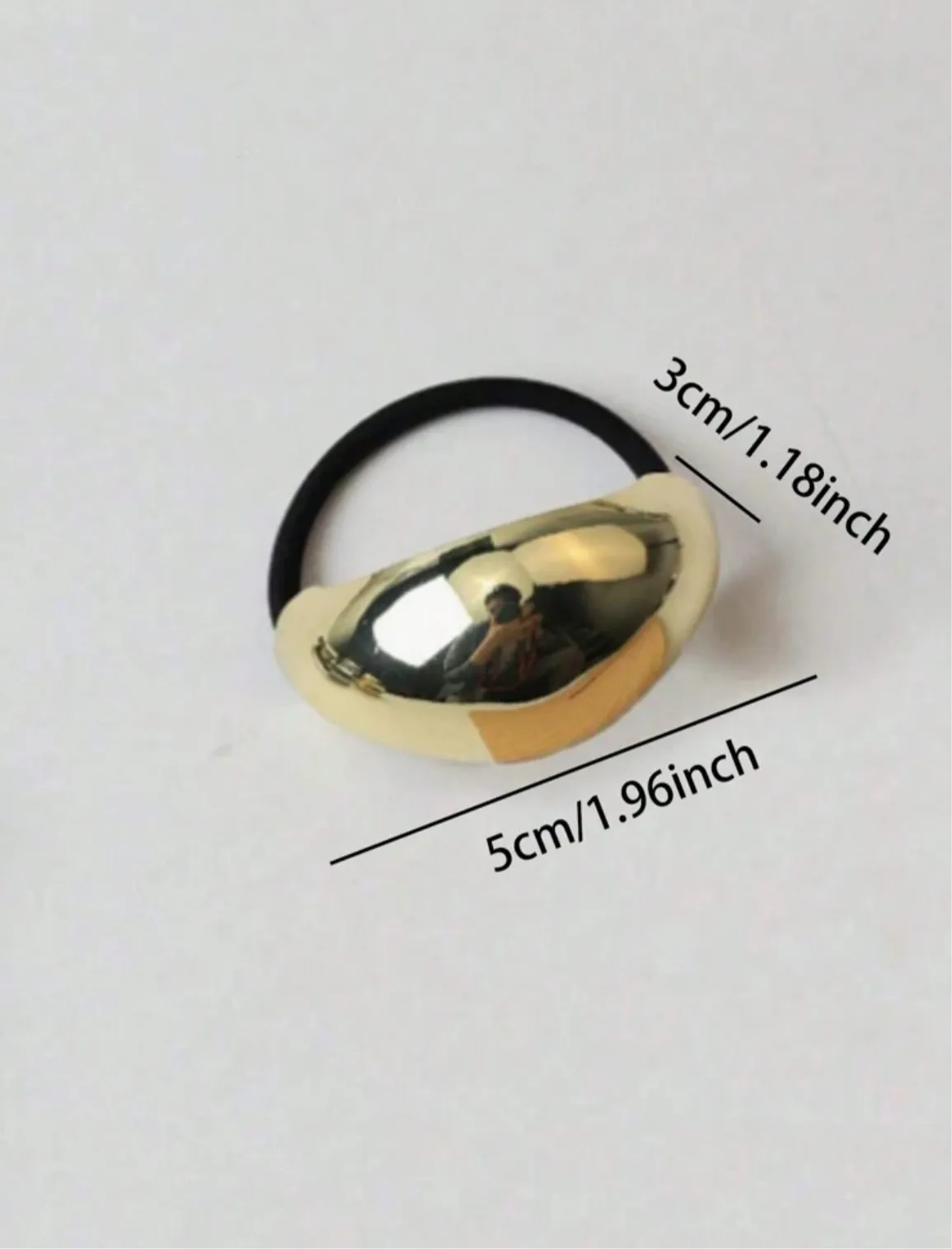 GOLD DOME HAIR TIE