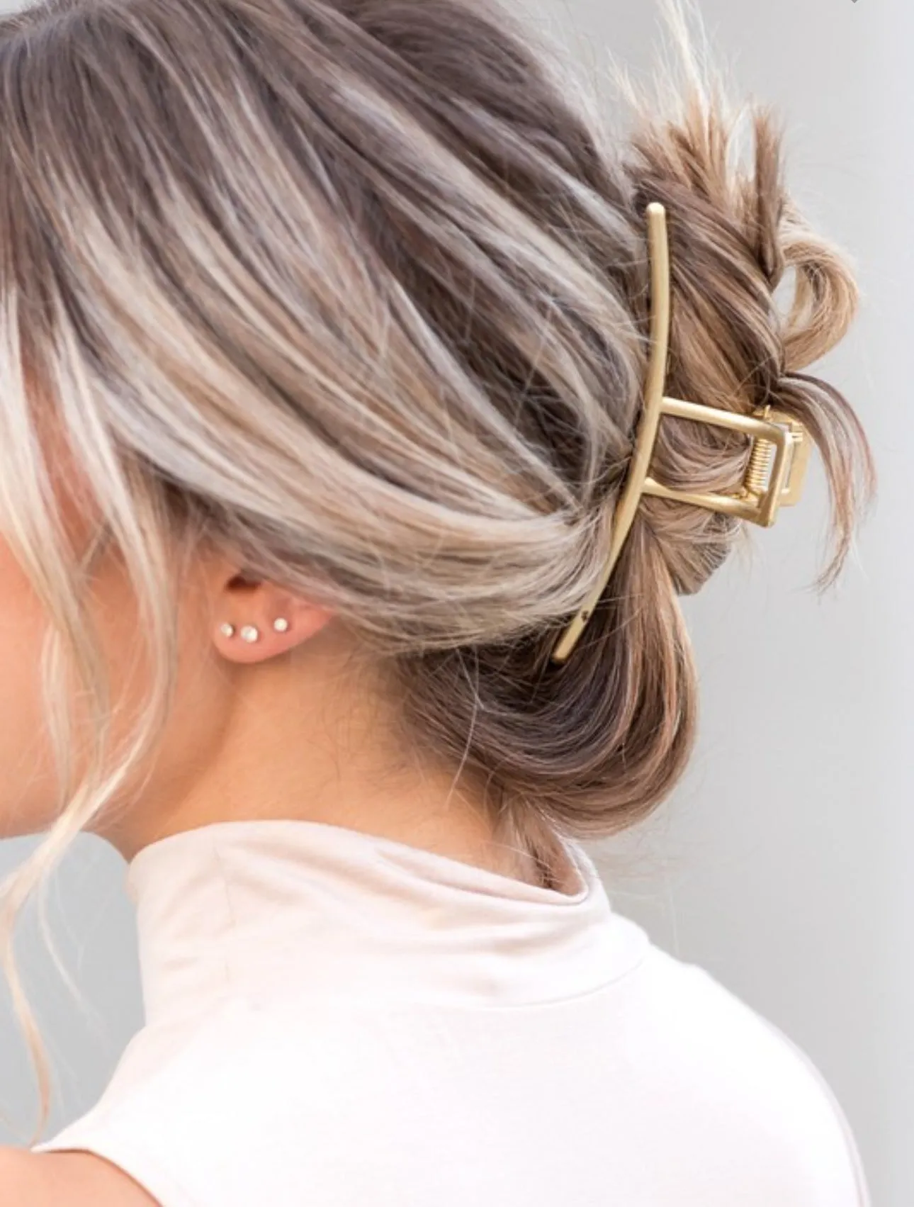 Gold Metal Claw Clip 5 Styles