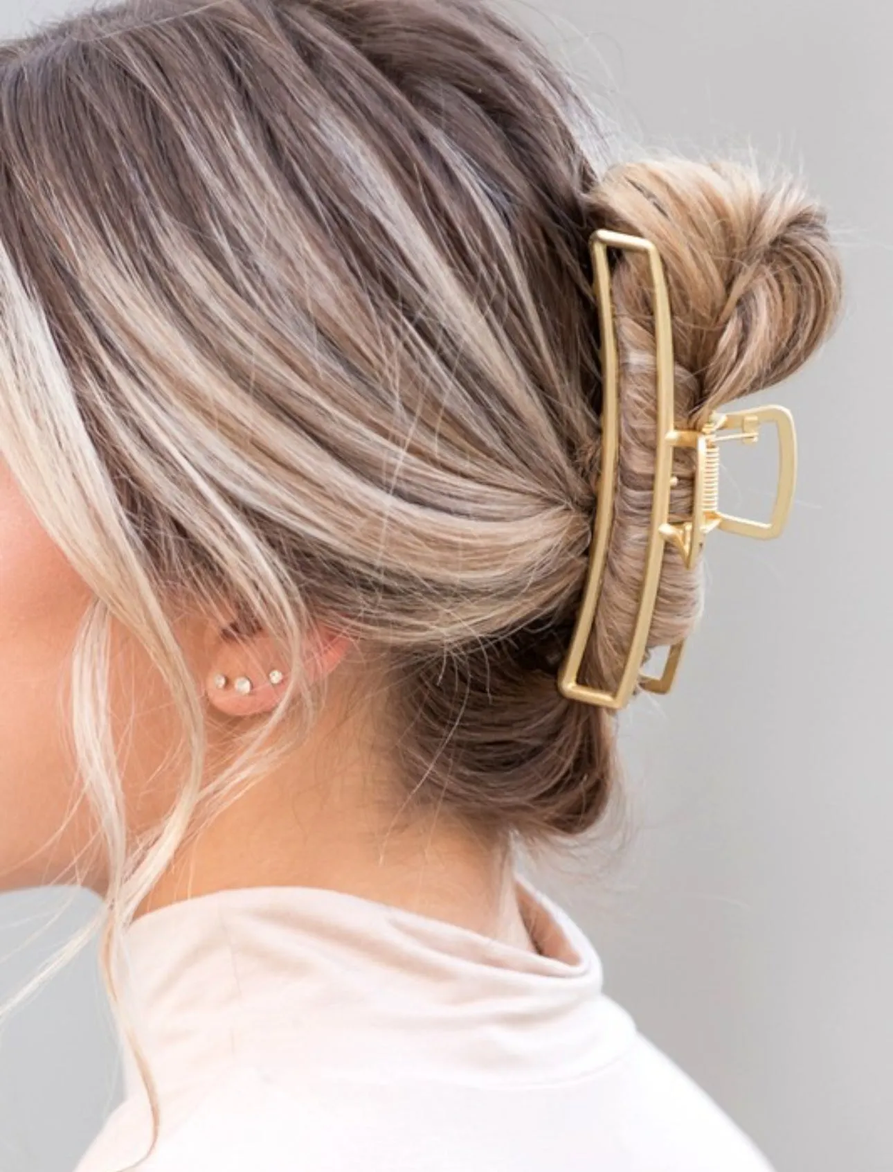Gold Metal Claw Clip 5 Styles