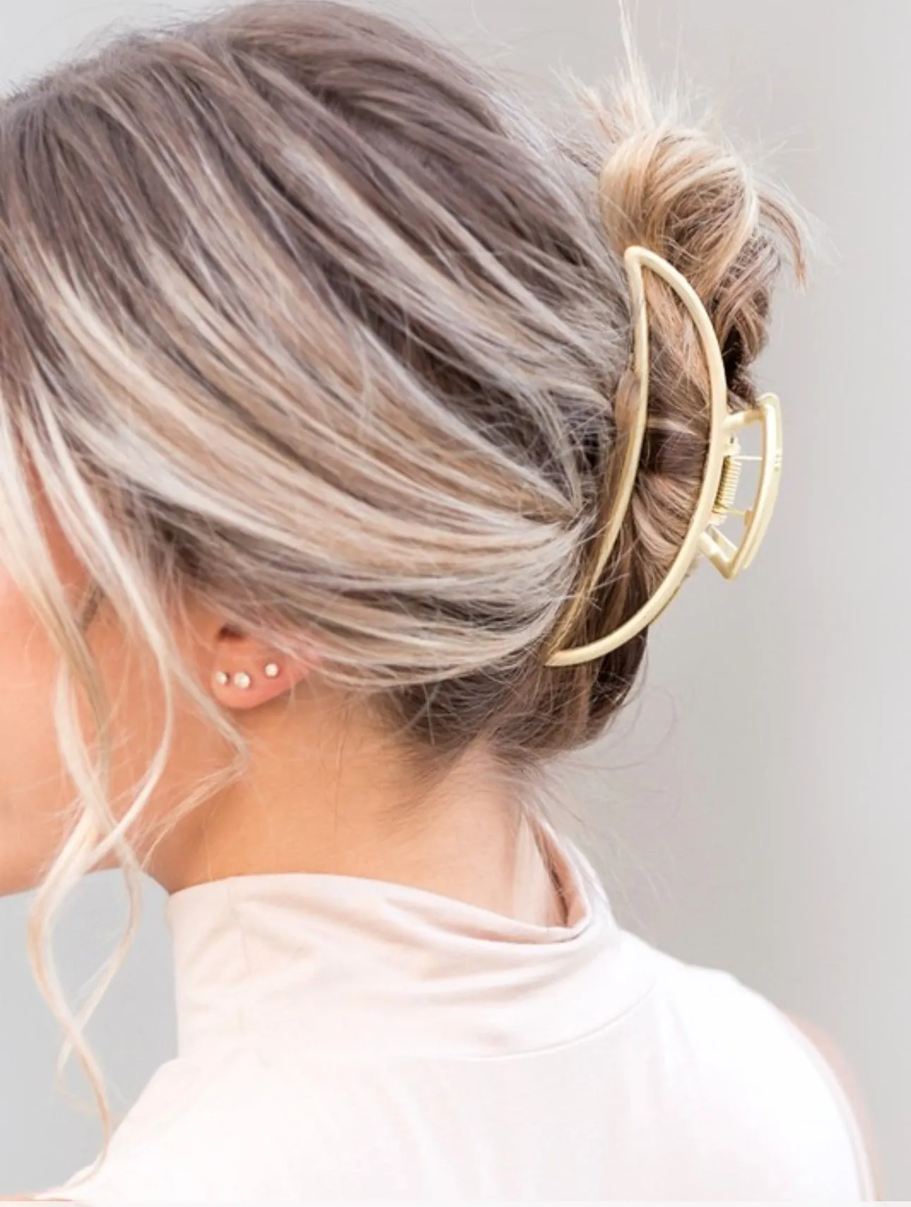 Gold Metal Claw Clip 5 Styles