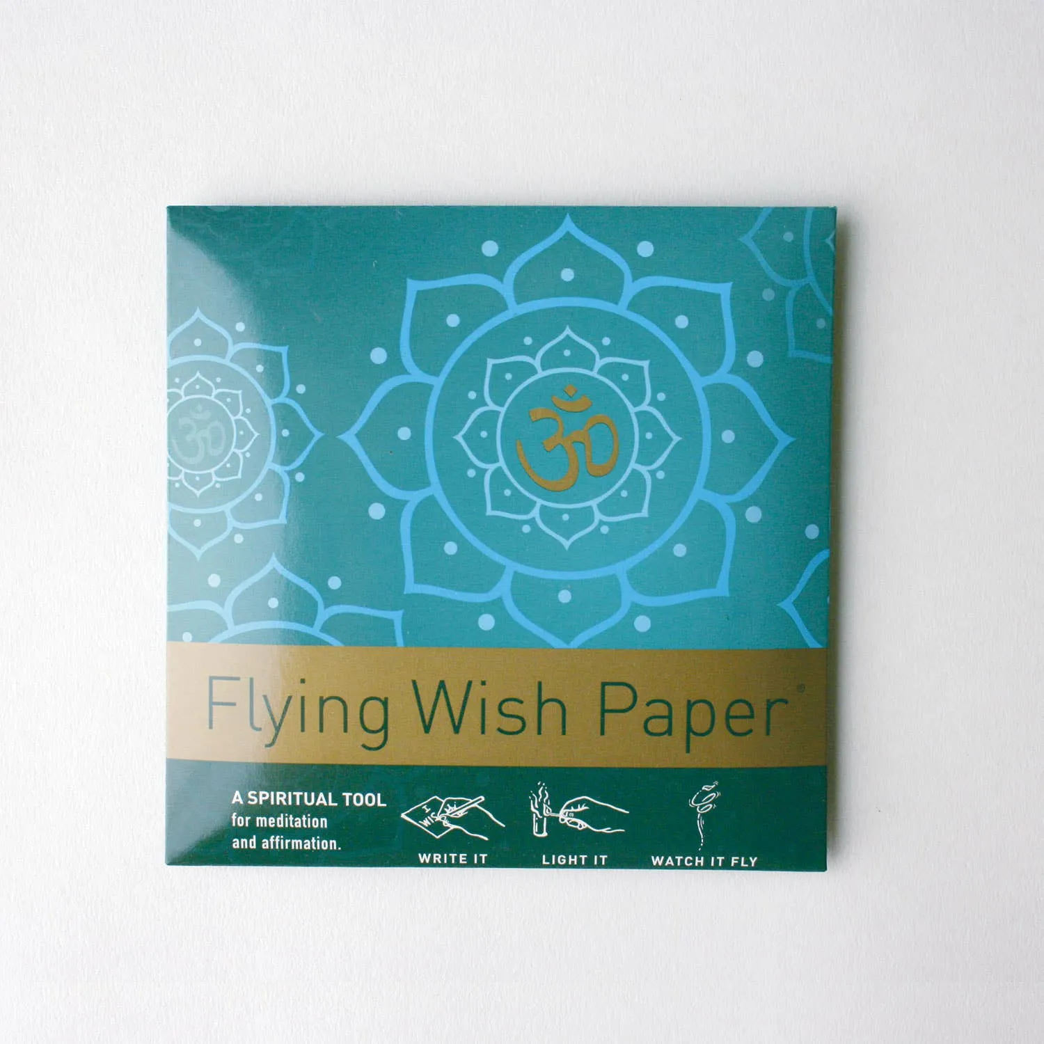 GOLDEN OM / Mini kit with 15 Wishes   accessories