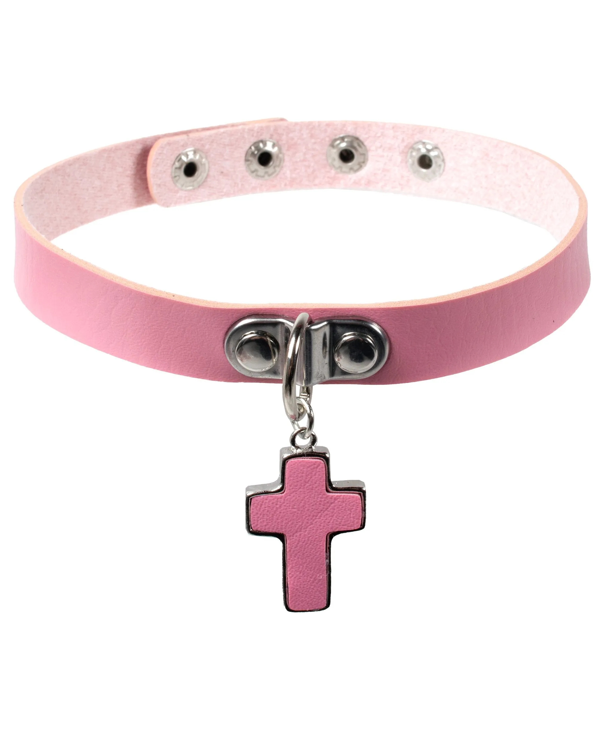 GOTH CROSS COLLAR