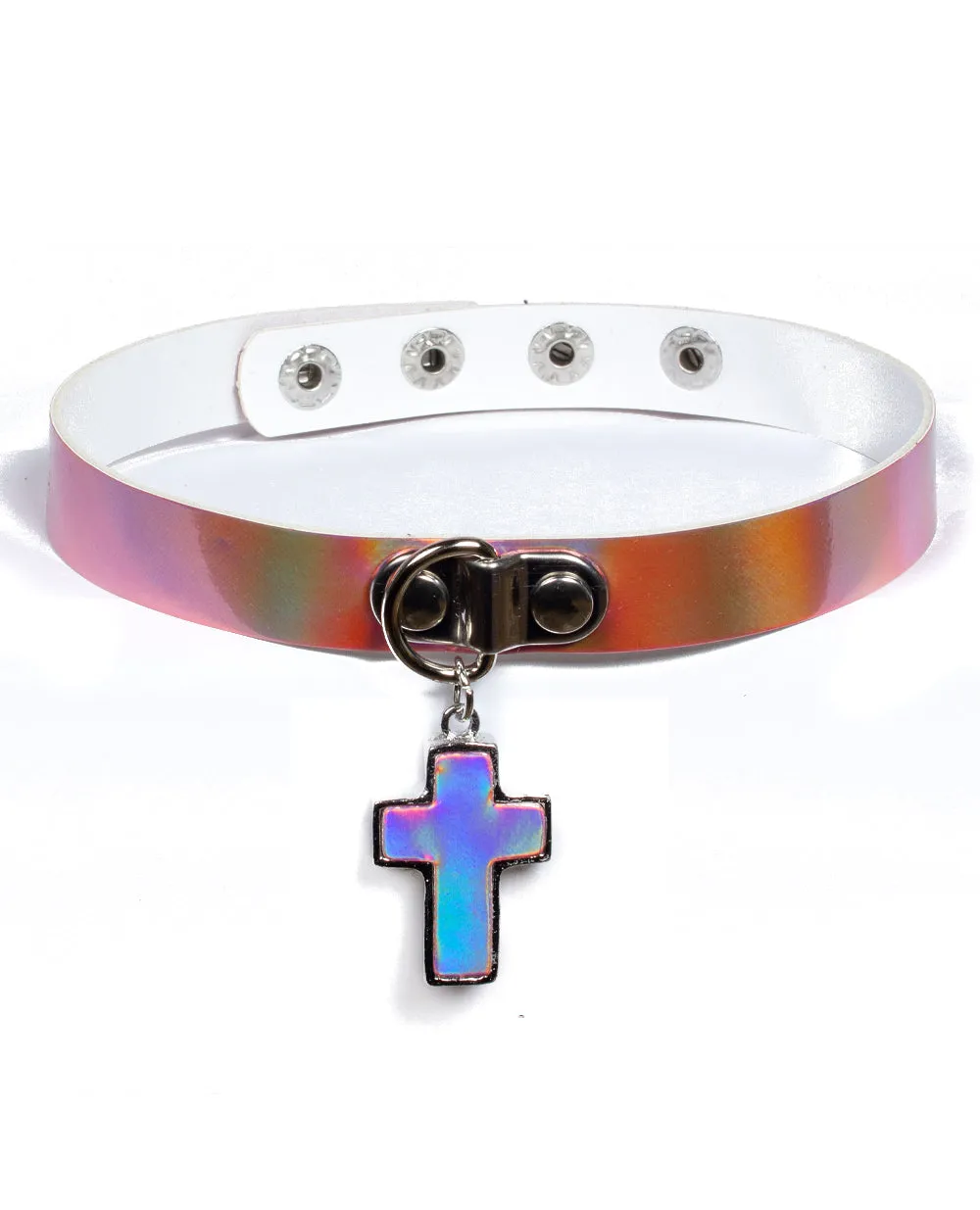 GOTH CROSS COLLAR