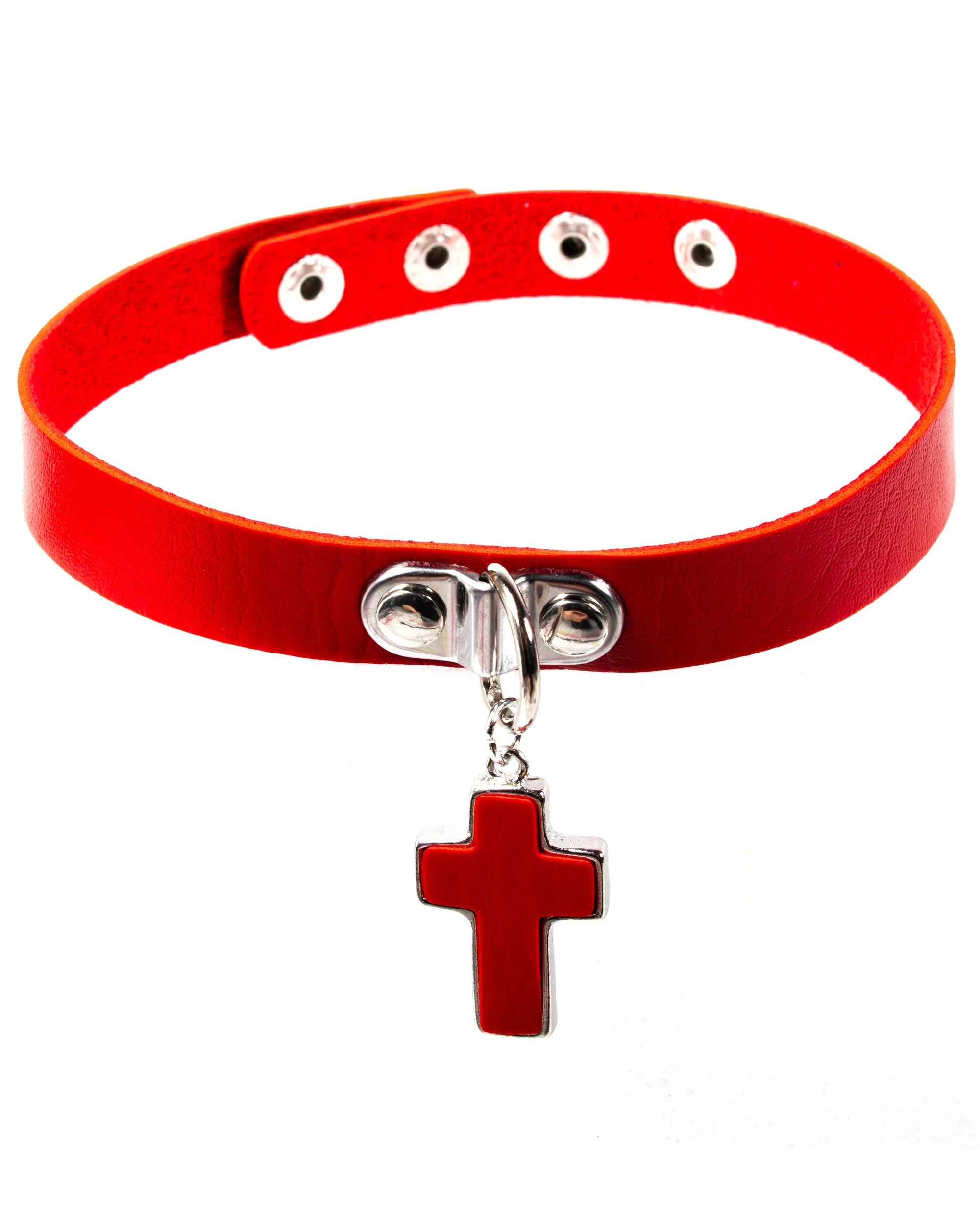 GOTH CROSS COLLAR