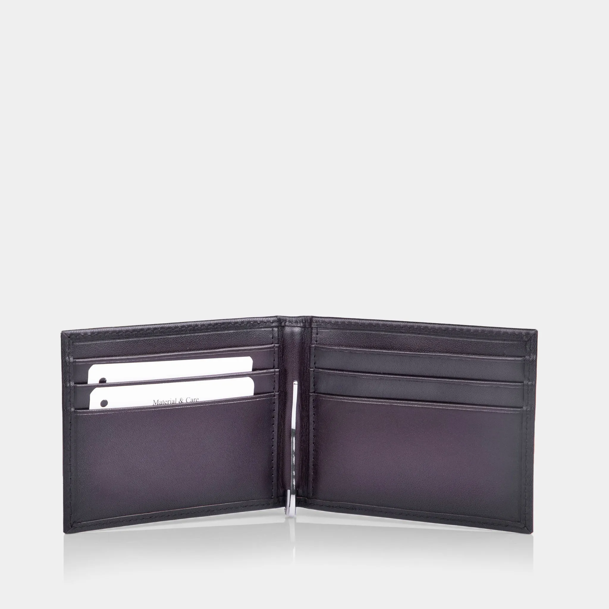 Grant Money Clip Wallet (Burnt Brown)