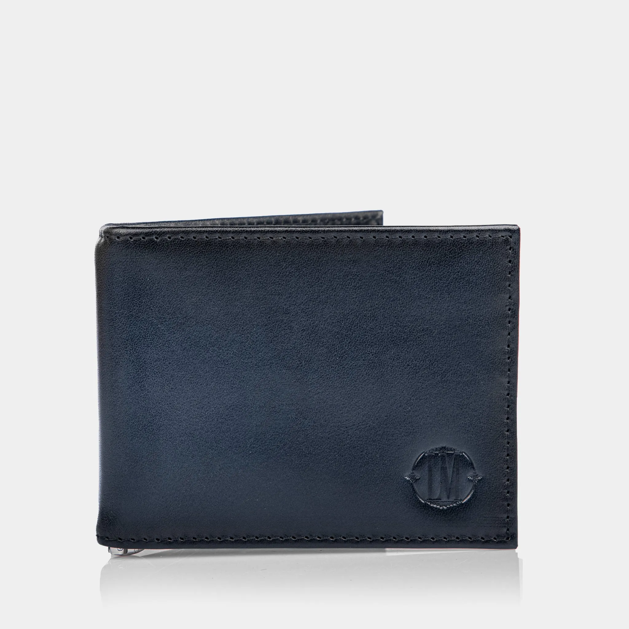 Grant Money Clip Wallet (Navy)