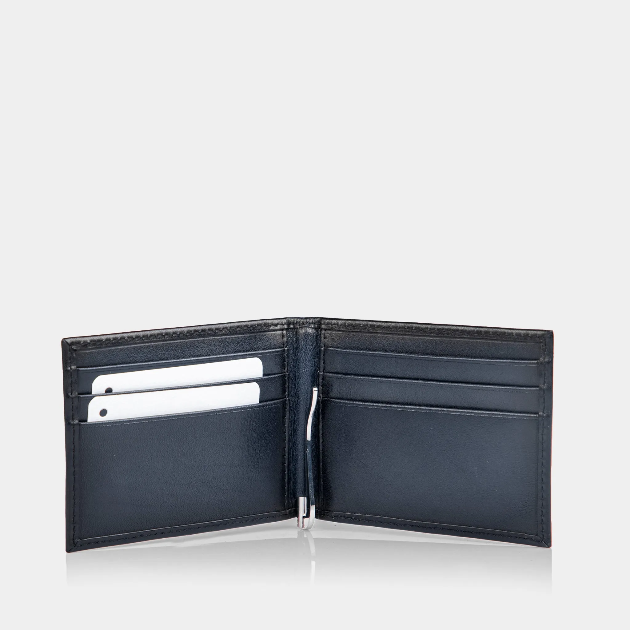 Grant Money Clip Wallet (Navy)