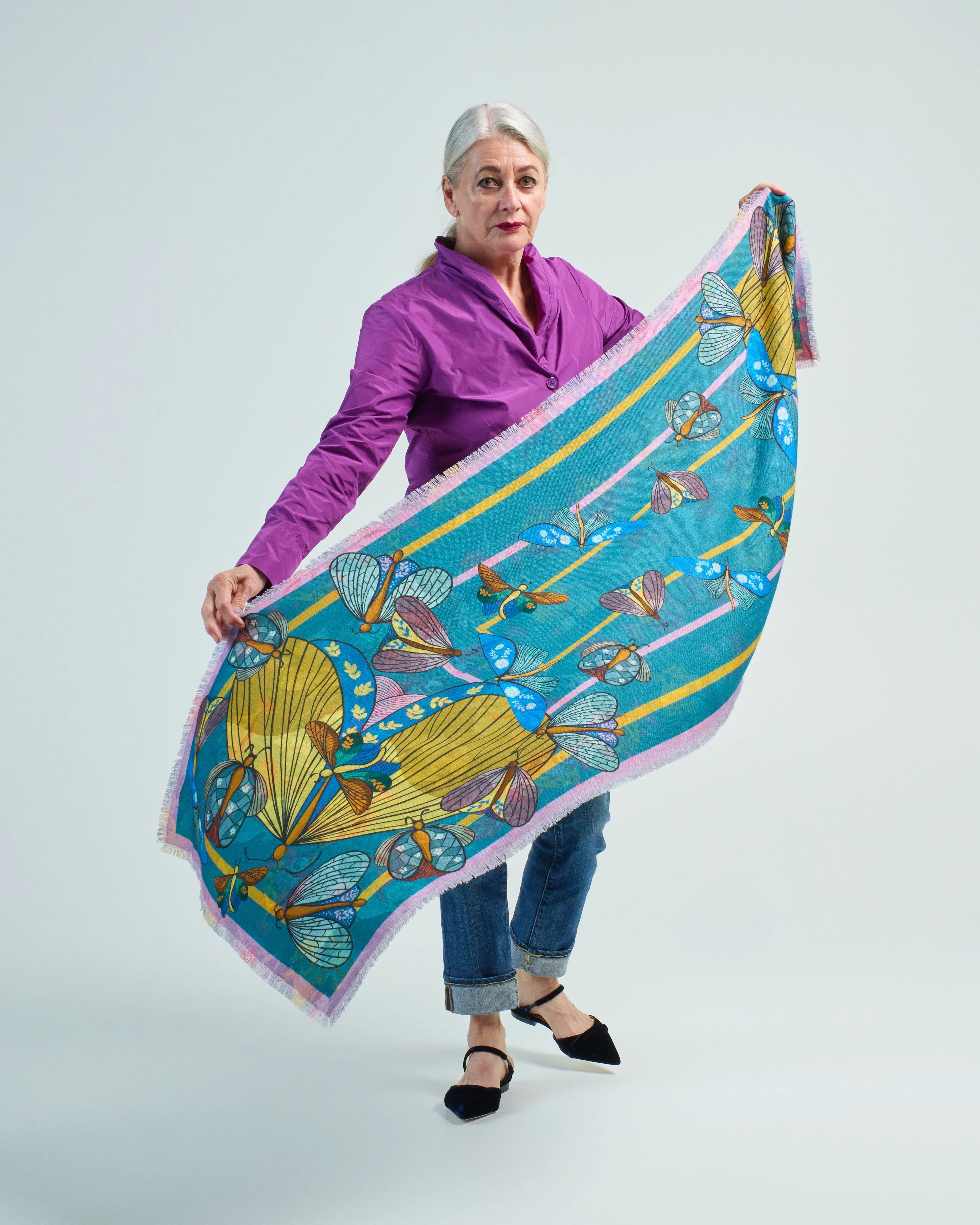 grido wool reversible scarf