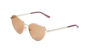 Gucci Cat Eye Sunglasses in Gold