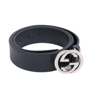 Gucci GG Interlocking Leather Belt