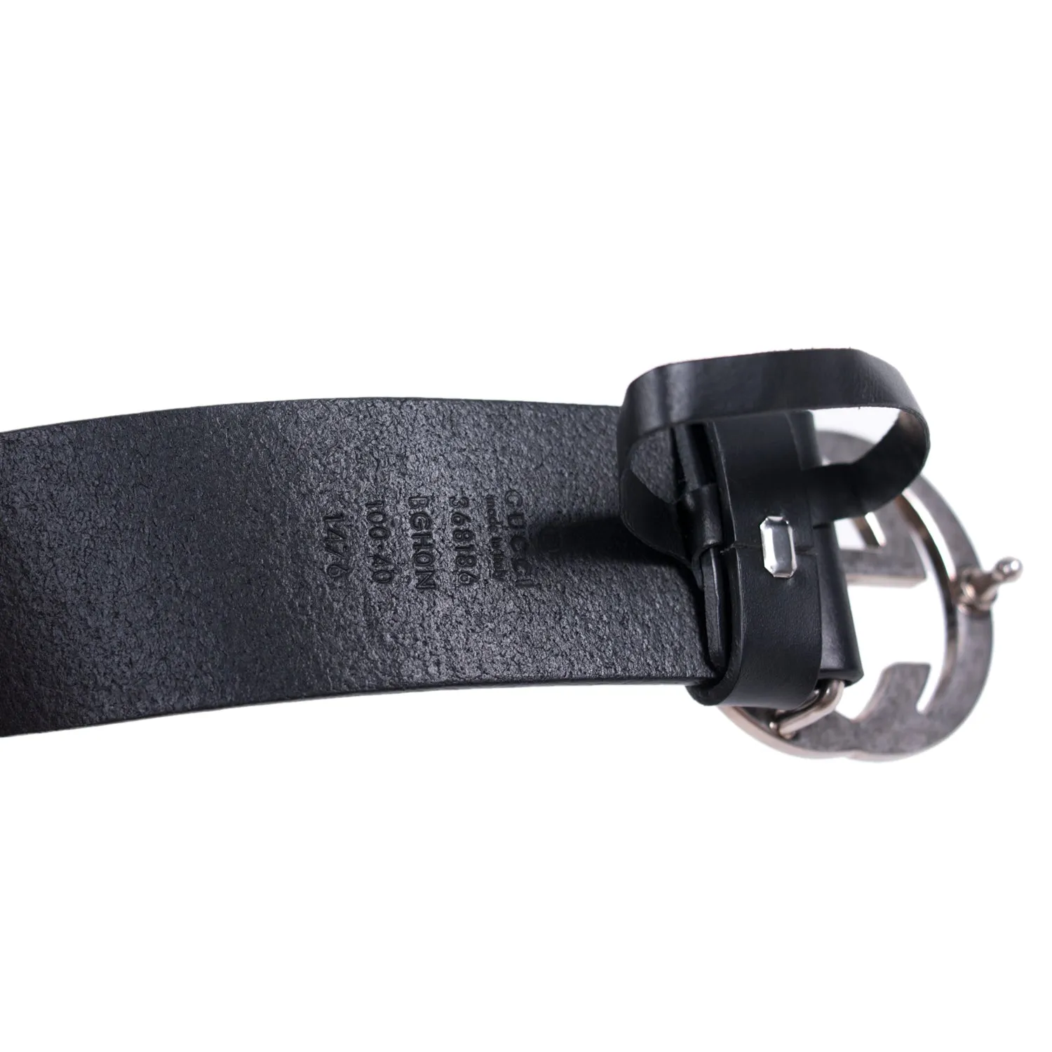 Gucci GG Interlocking Leather Belt