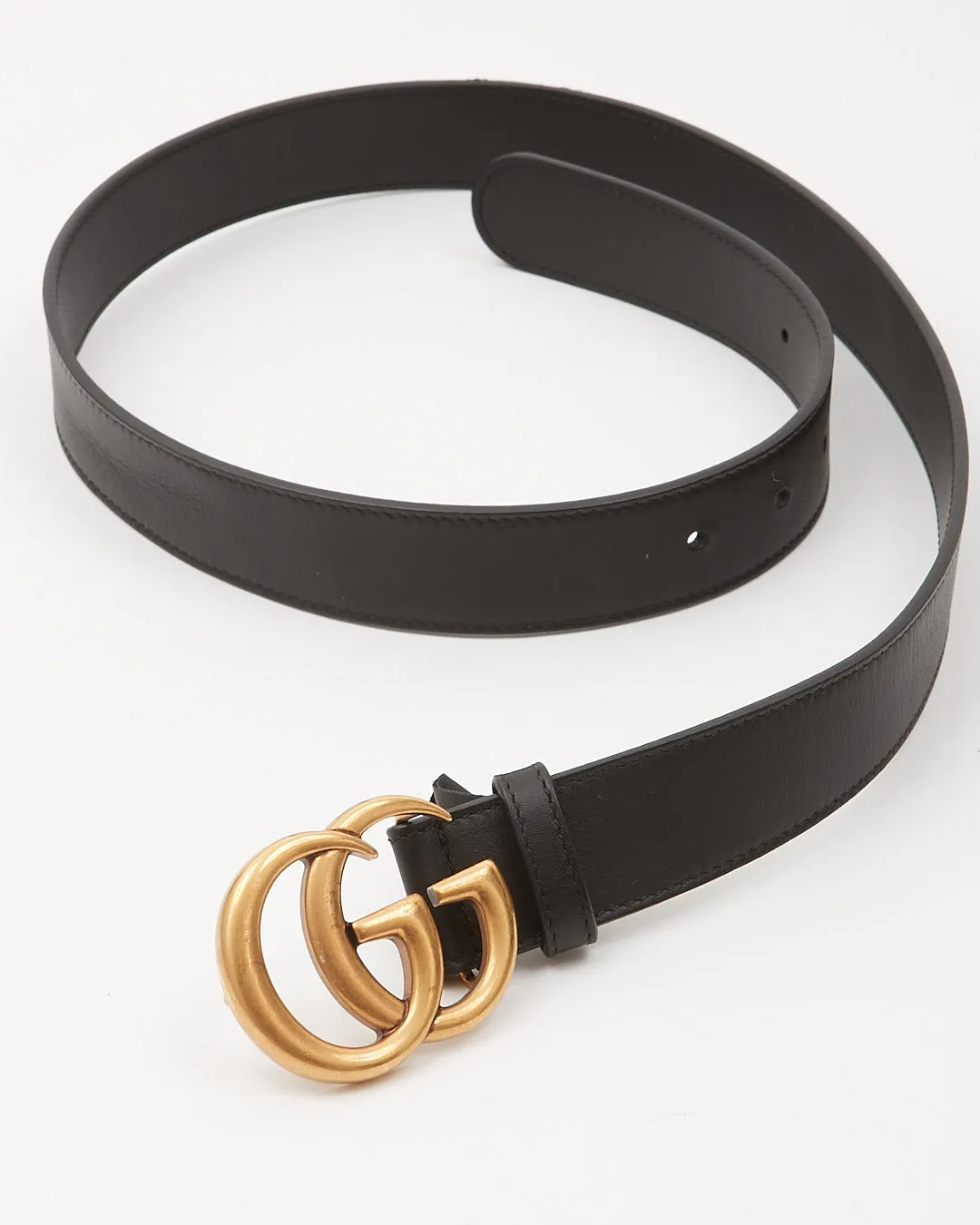 Gucci GG Marmont Thin Leather Belt - 85/34