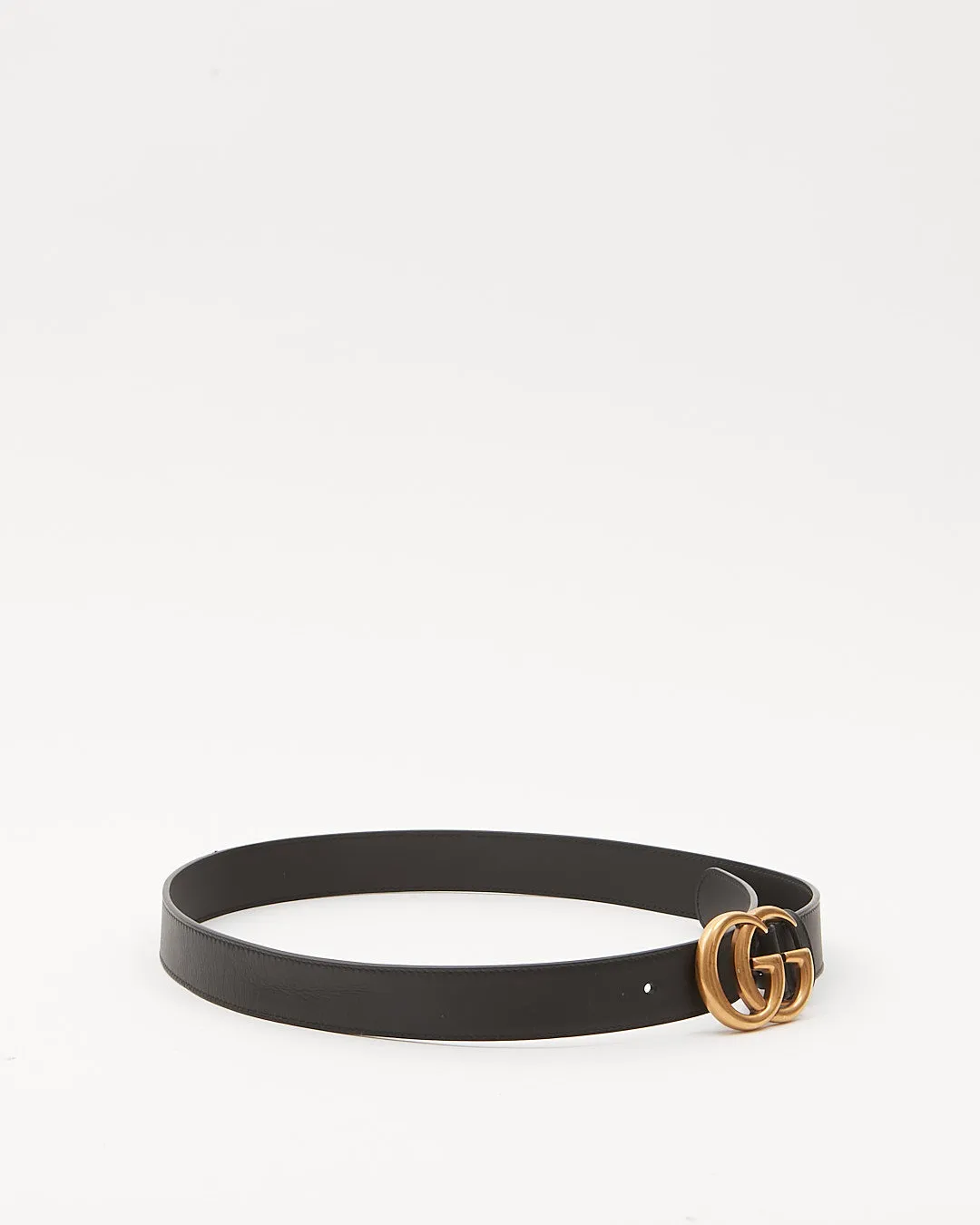 Gucci GG Marmont Thin Leather Belt - 85/34