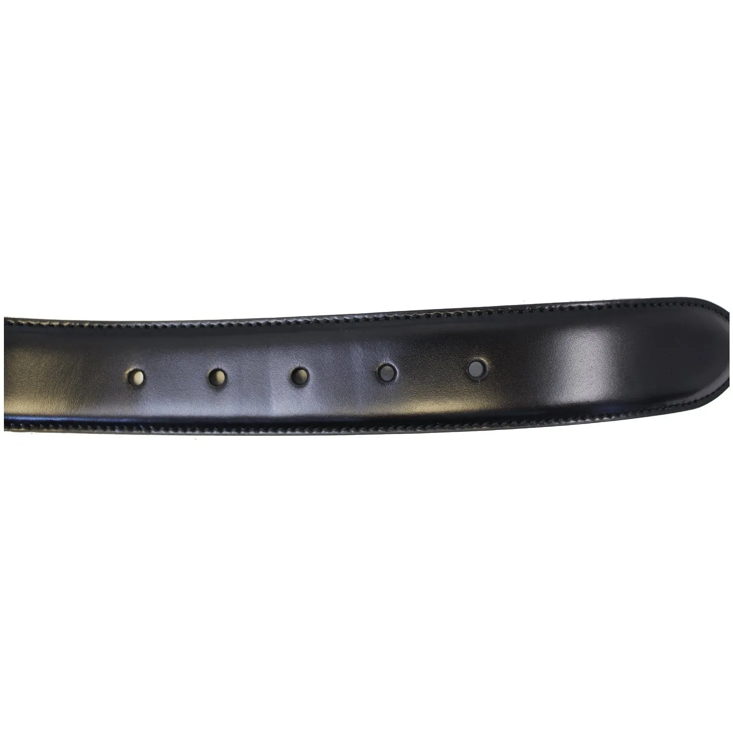 GUCCI Web Leather Belt Black 495125 Size 36