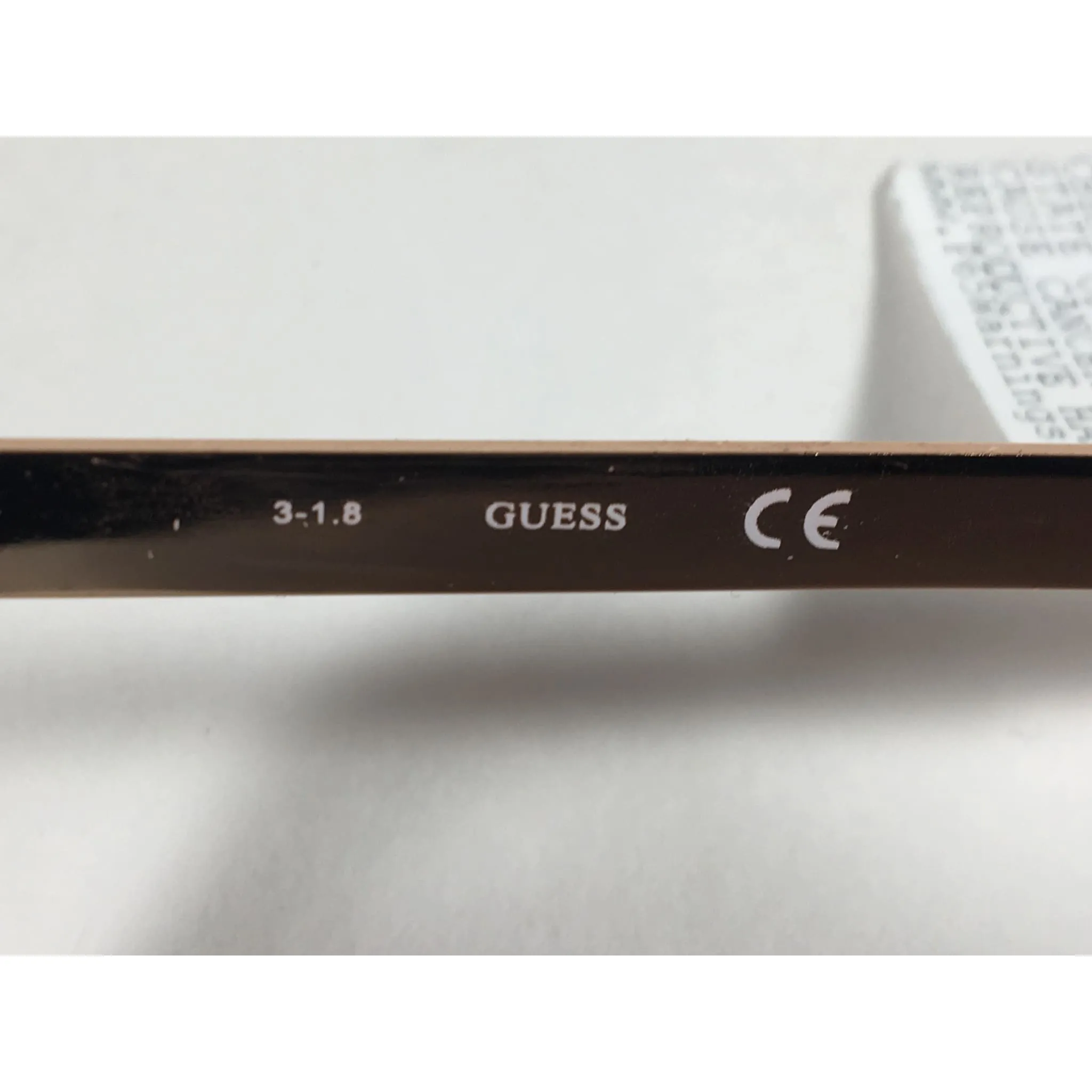 Guess Round Cat Eye Sunglasses Nude Peach Copper Gold Silver Mirror Lens GF0323 72U