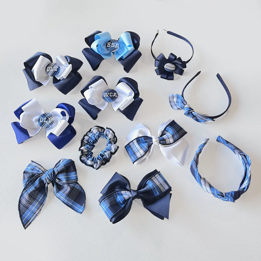 Hair Accessories Plaid 76