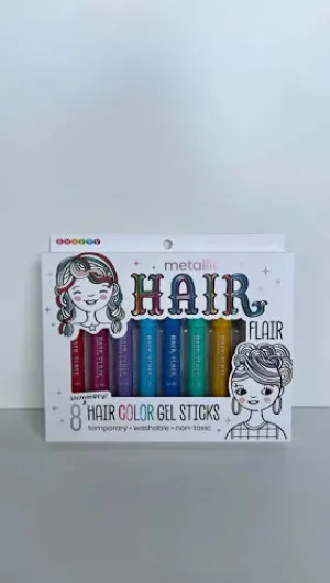 Hair Flair Metallic Color Gel Sticks
