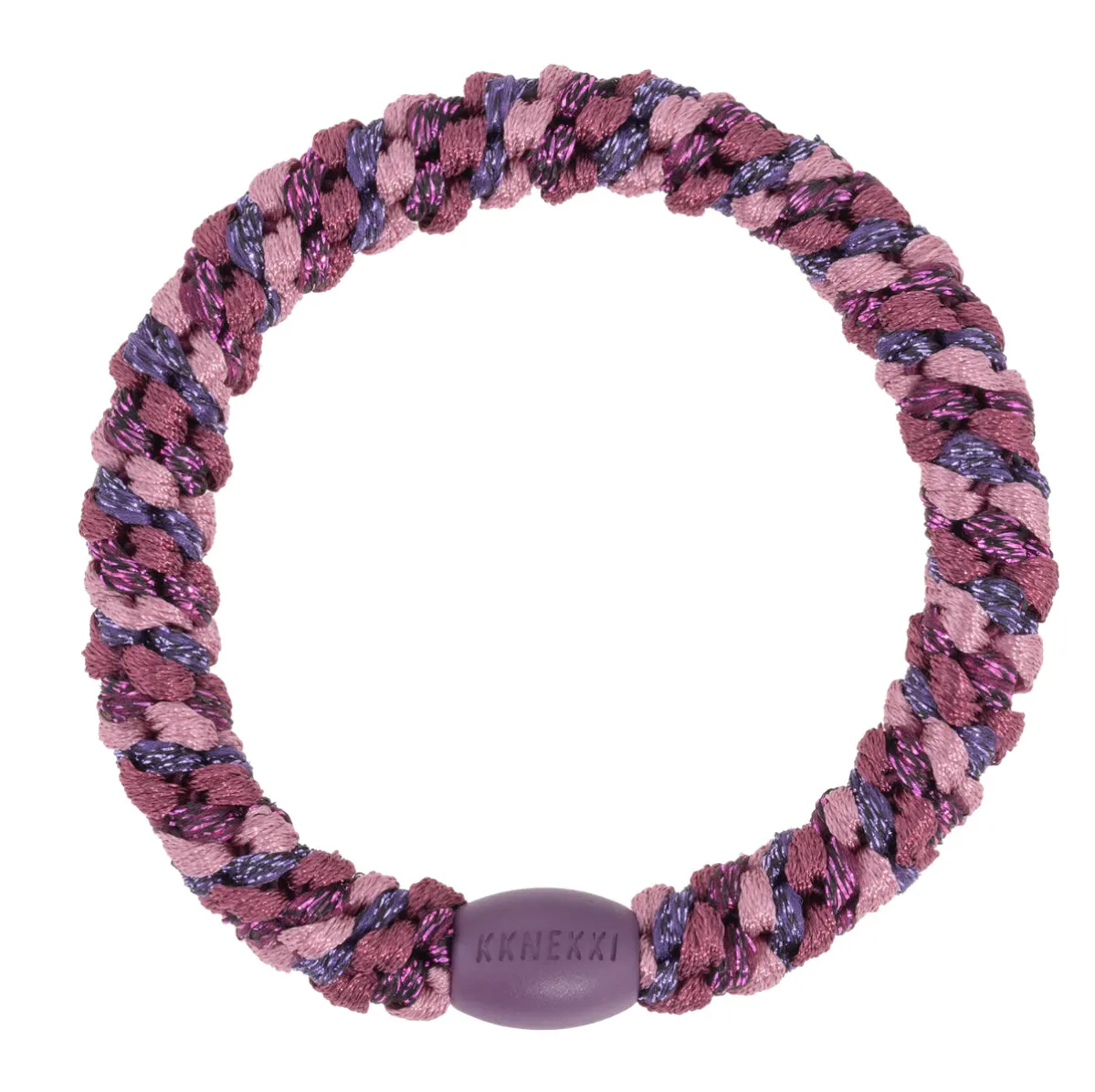 Hair Tie - Rosewood Glitter Mix