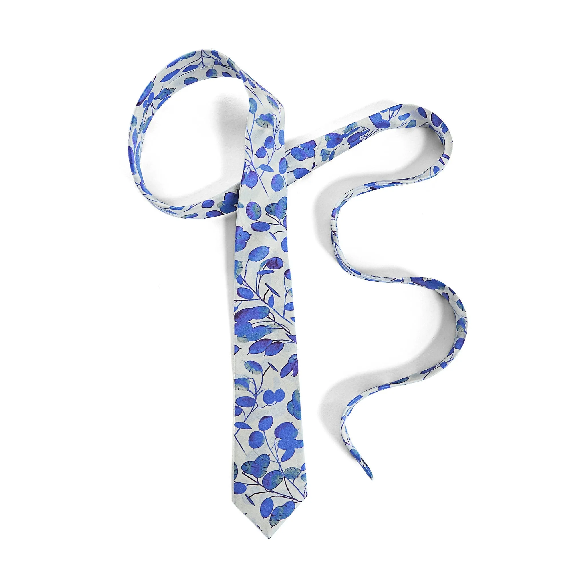 Hand painted silk tie Honesty