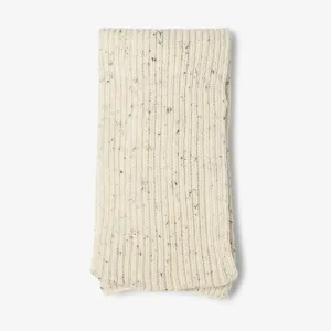 'Handknit Classic Wool Scarf'