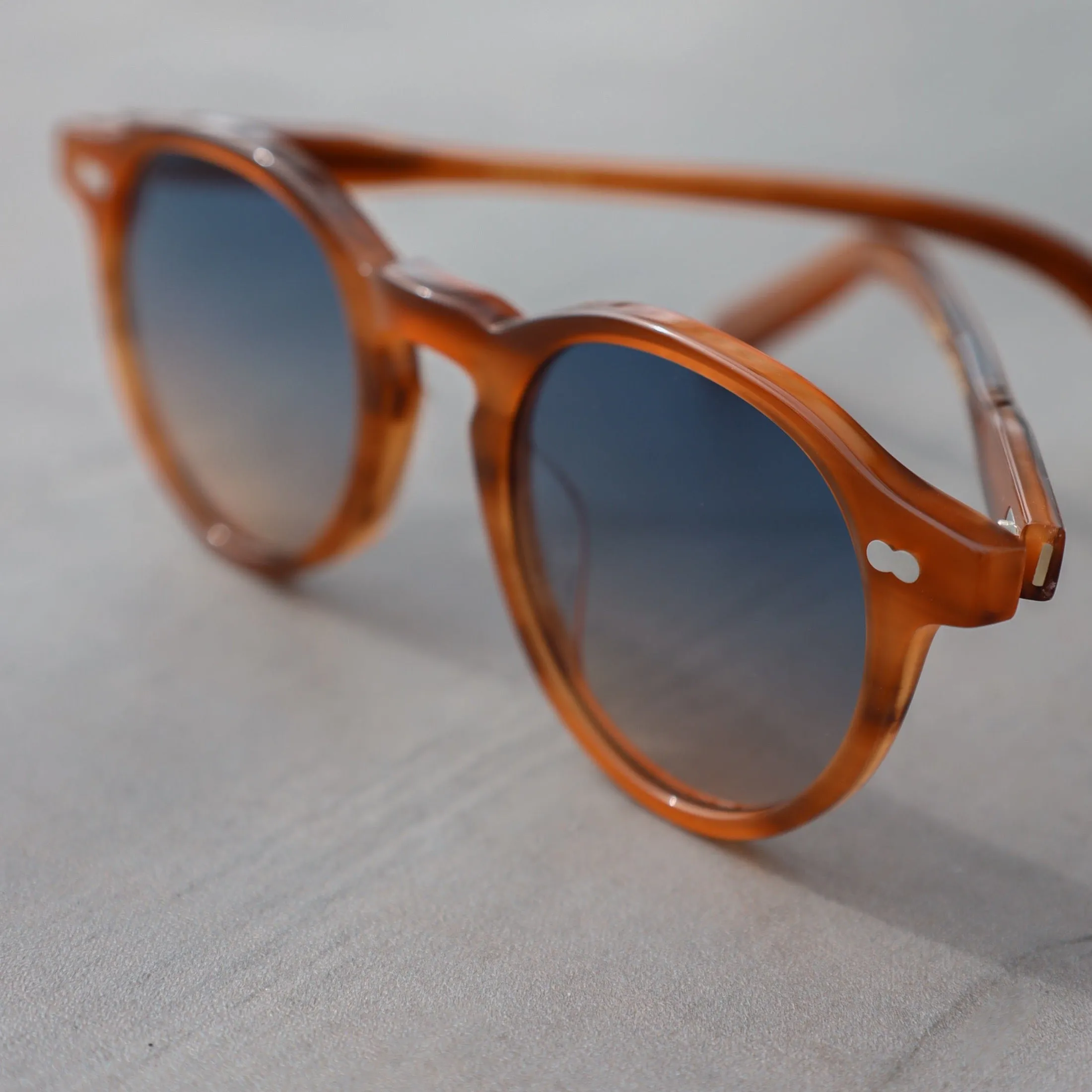 Havana Sky Honey Sunglasses