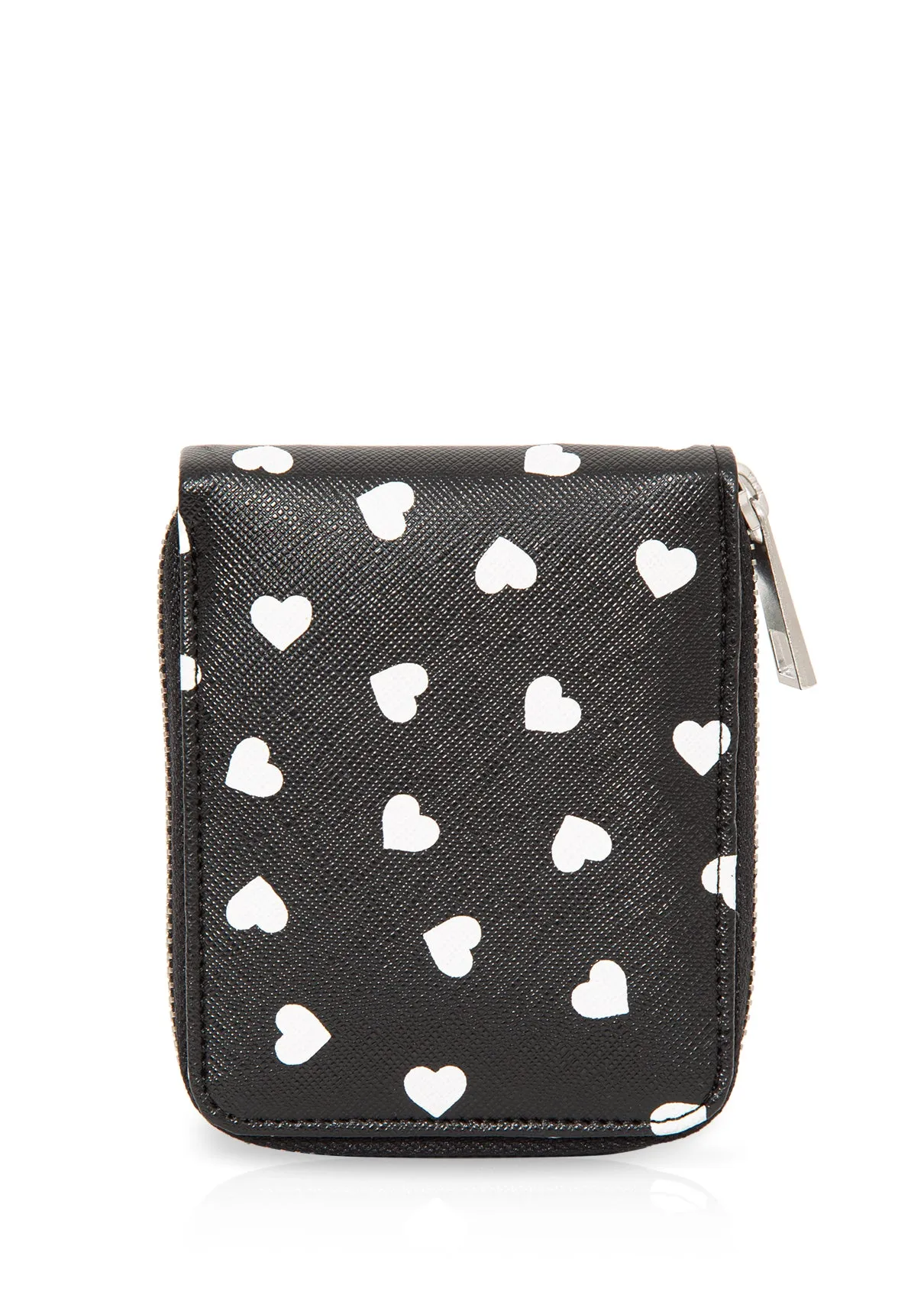 Hearts Printed Wallet