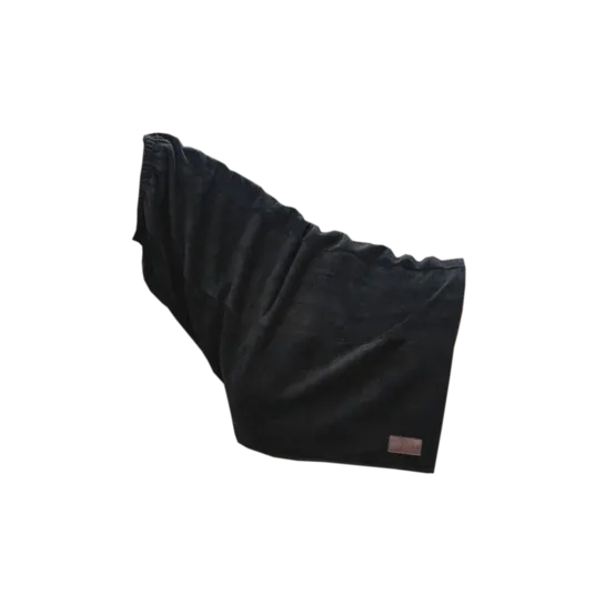 Heavy Fleece Horse Scarf - Navy