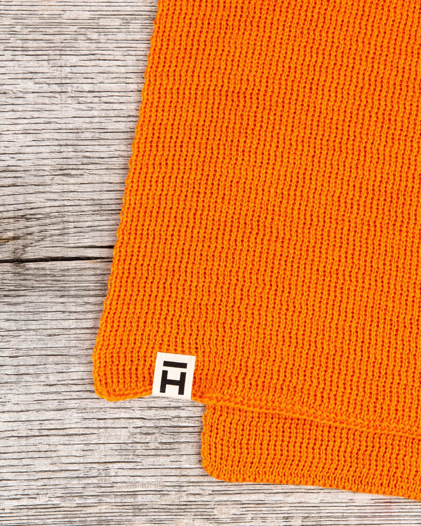 Heimat Wool Schal Rescue Orange