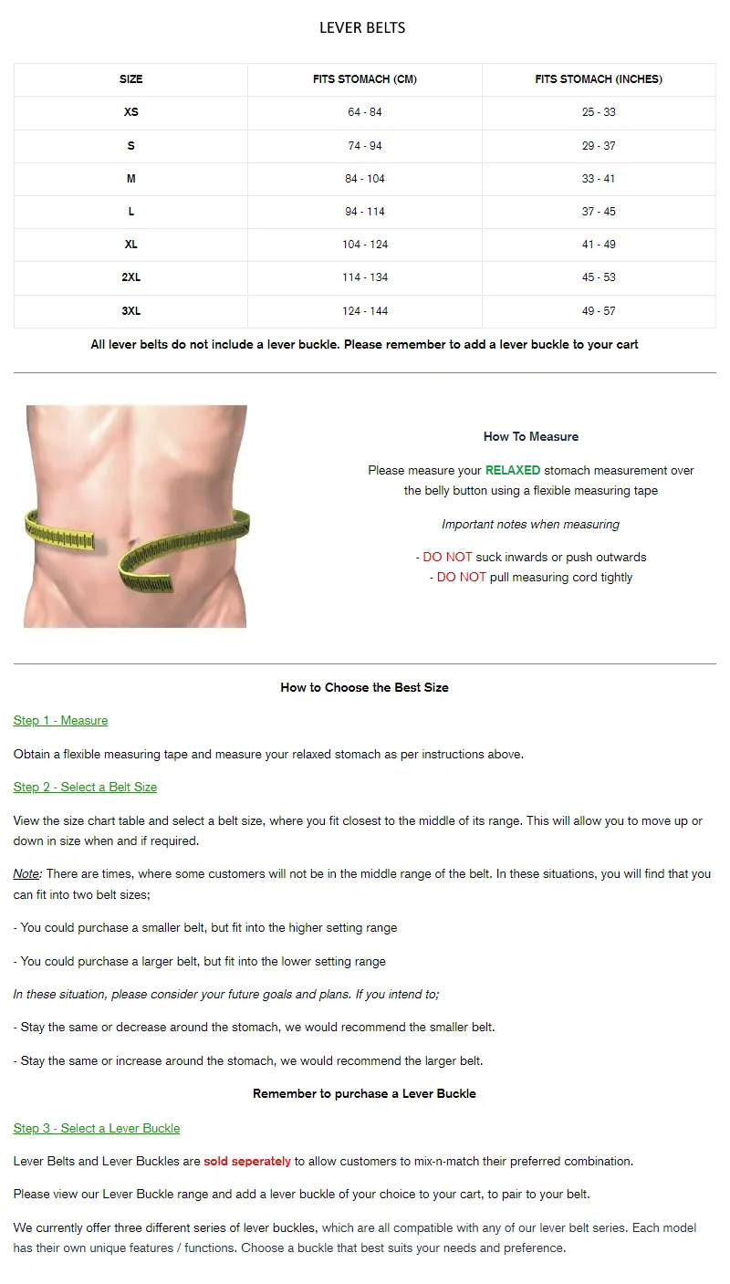 Hellraiser 10mm Lever Belt - Tan