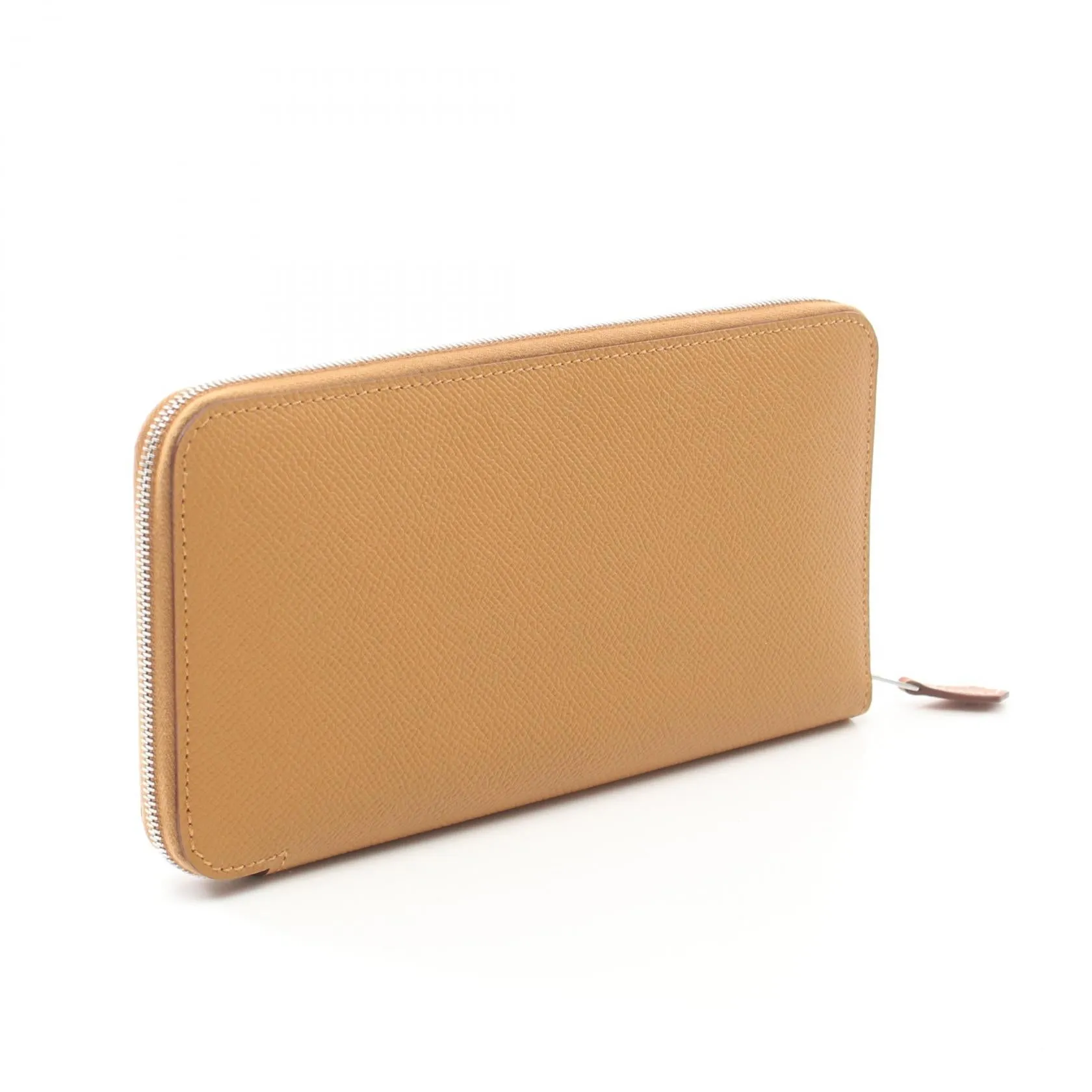 Hermes Azap Long Silk'in Wallet Brown